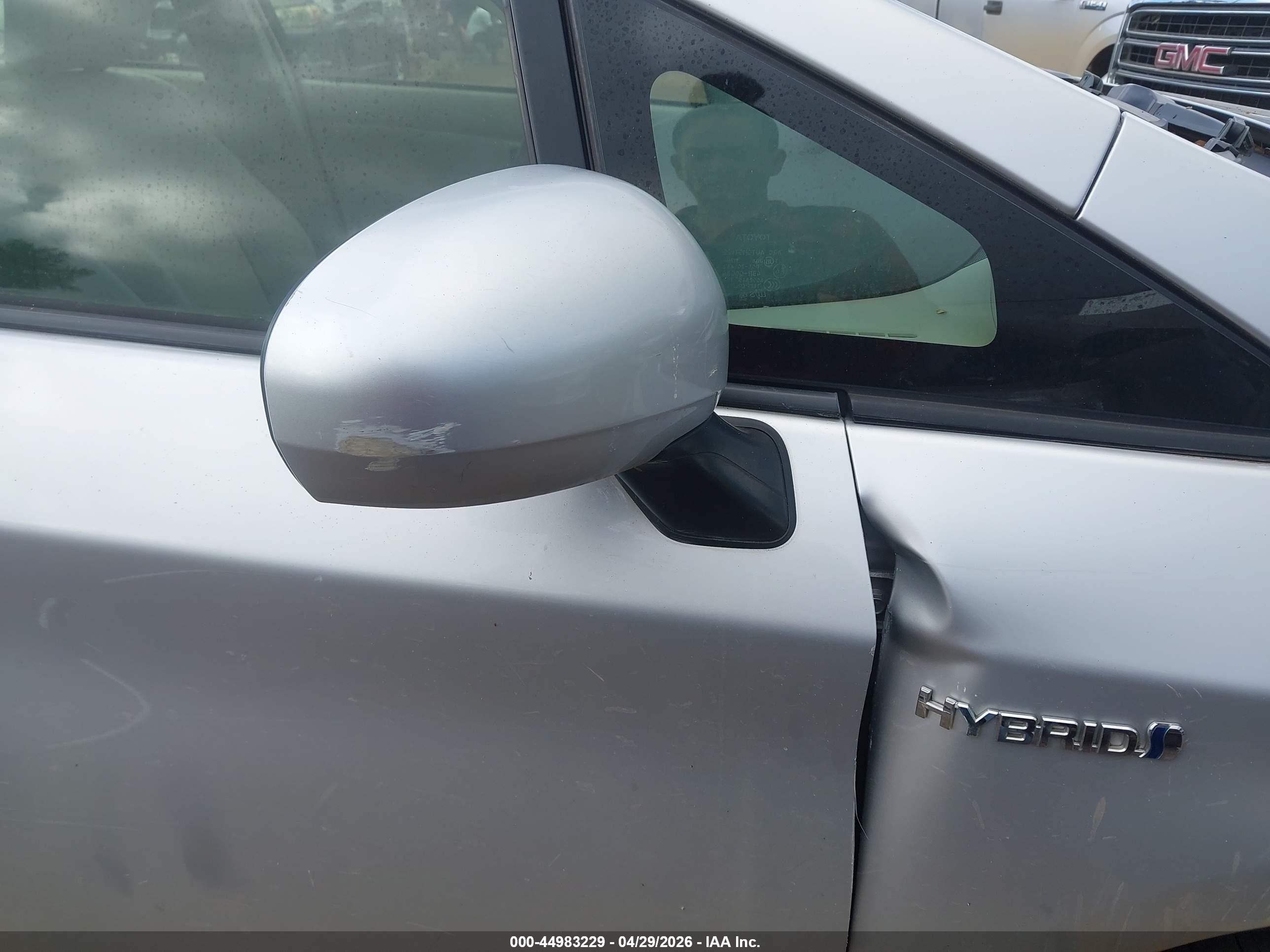 2014 Toyota Prius Two Silver vin: JTDKN3DU2E1781825