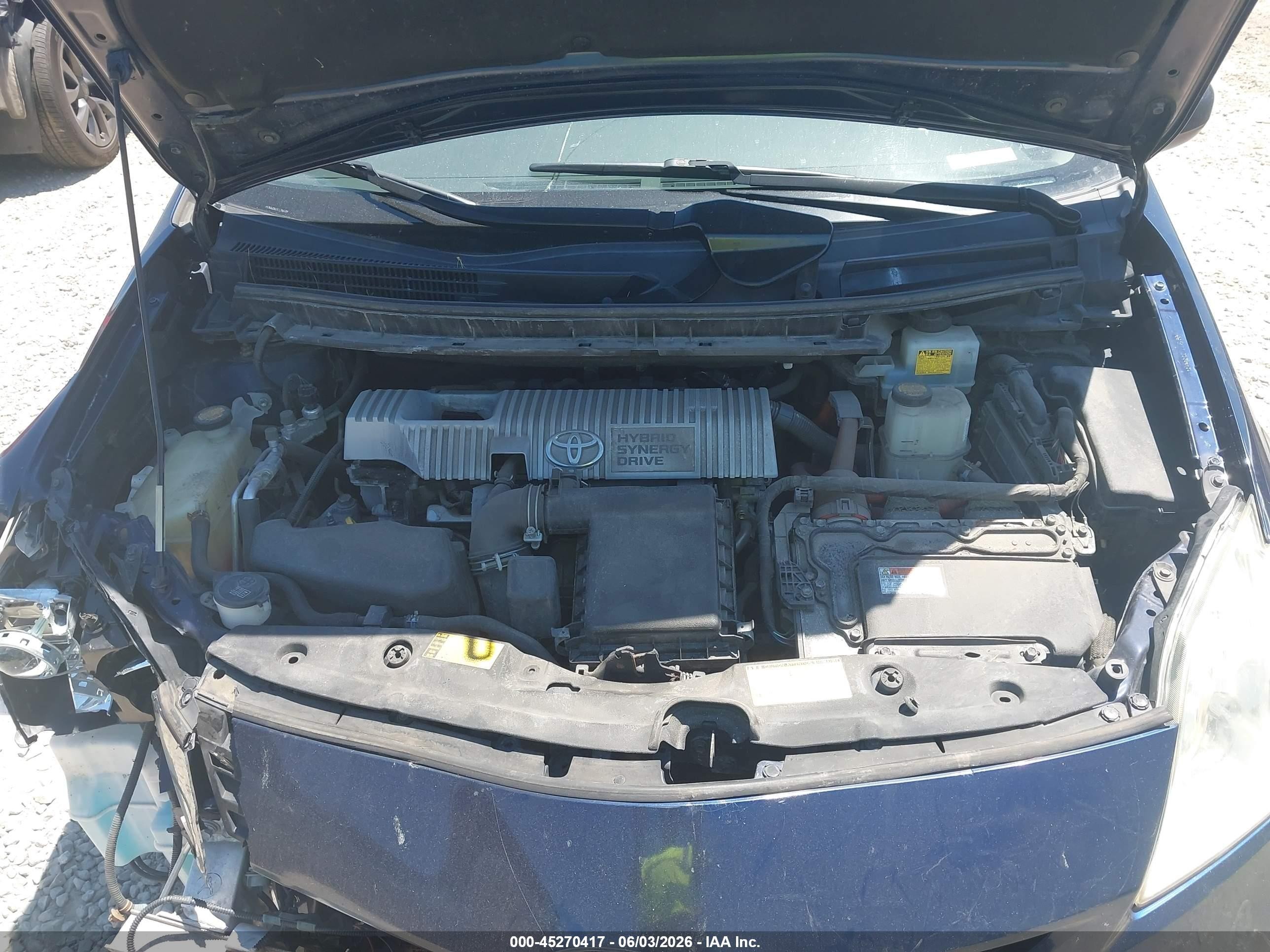 2014 Toyota Prius Two Серый vin: JTDKN3DU2E1796499