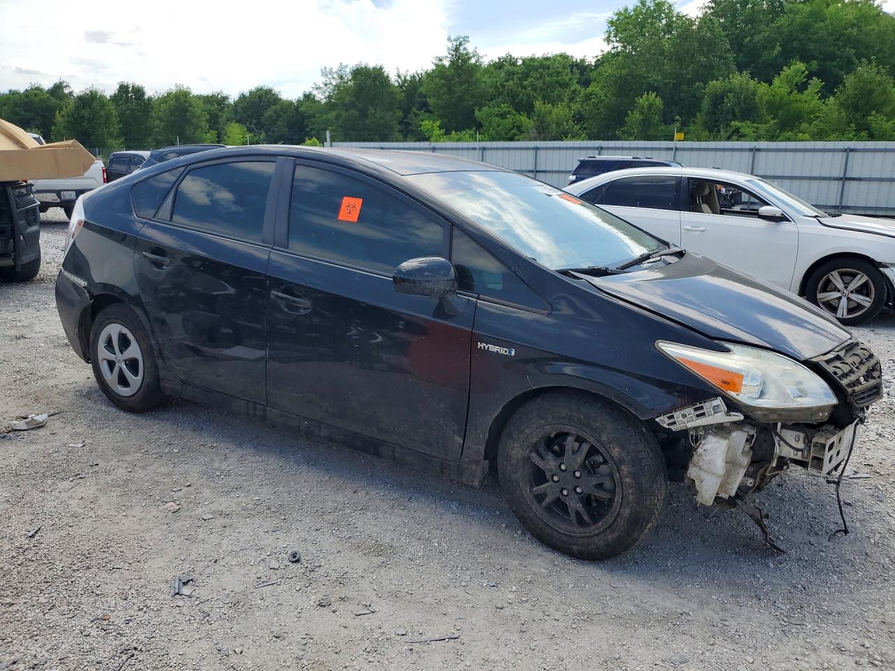 2014 Toyota Prius Two Black vin: JTDKN3DU2E1817576