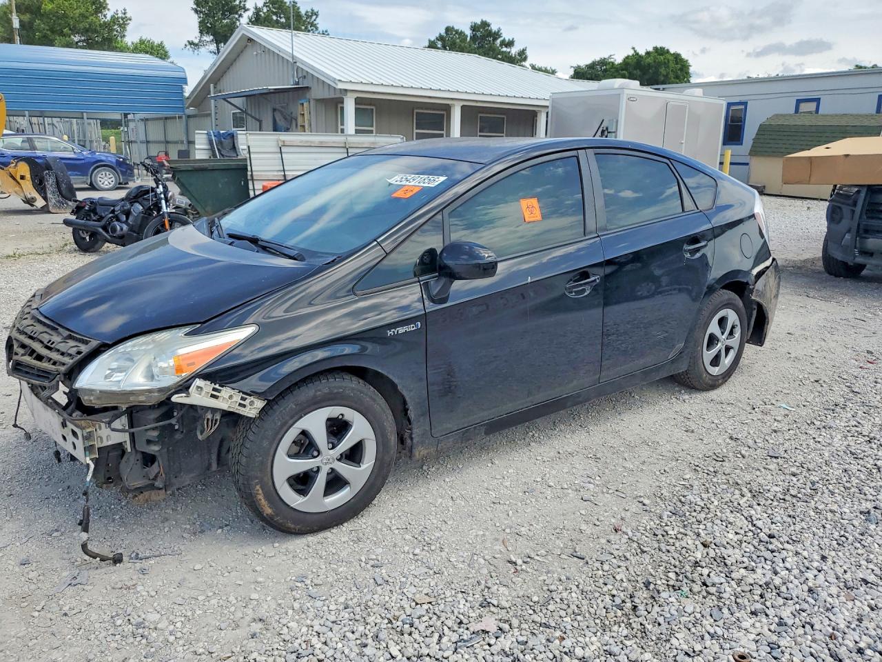 2014 Toyota Prius Two Black vin: JTDKN3DU2E1817576