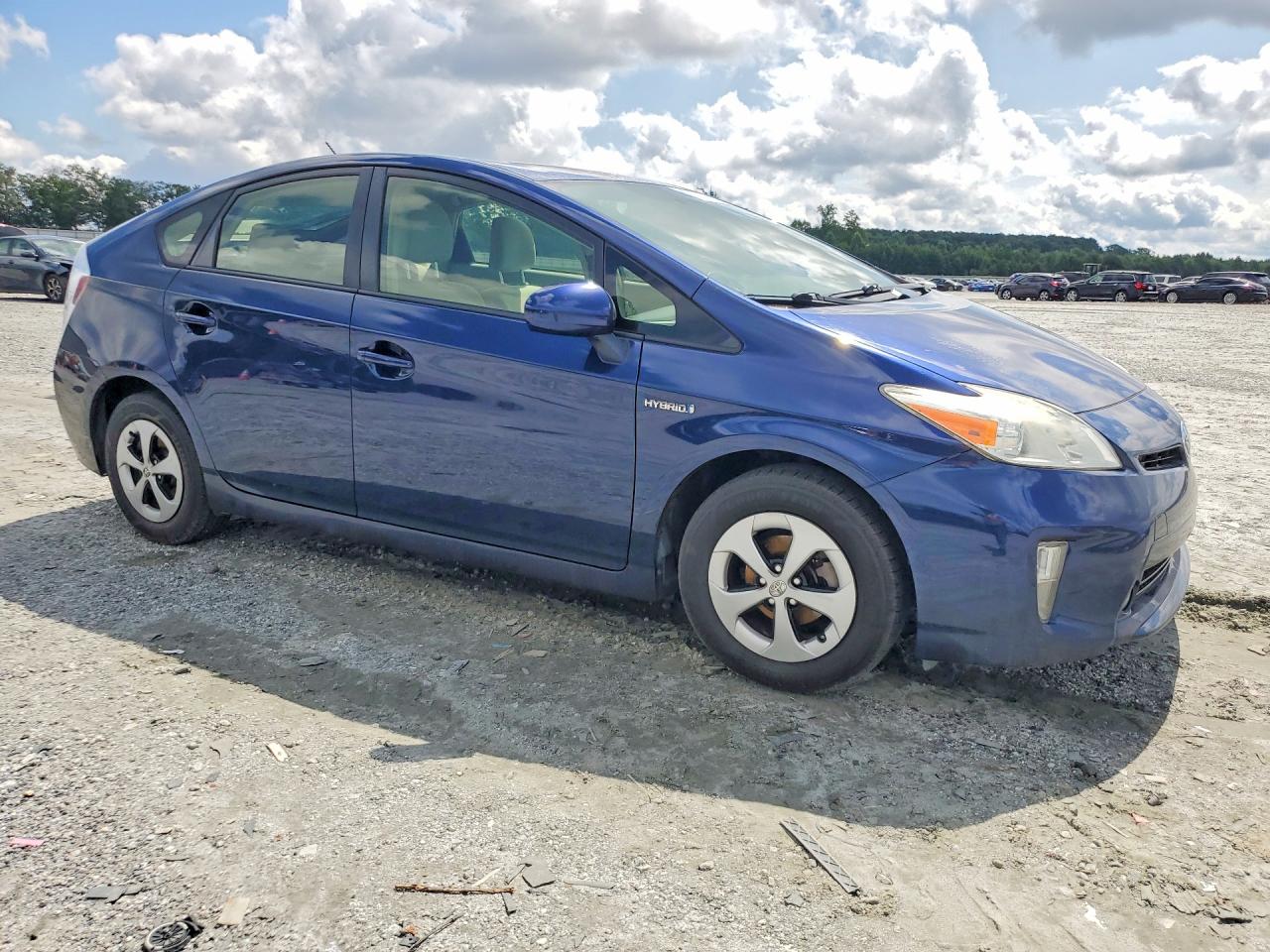 2014 Toyota Prius Two Blue vin: JTDKN3DU2E1827668