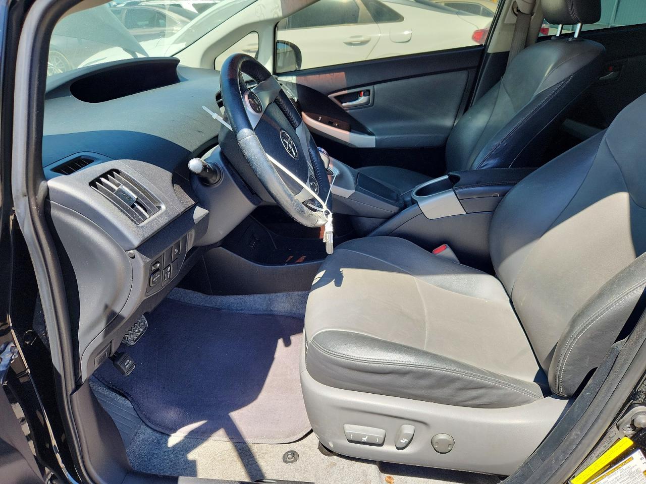 2014 Toyota Prius Four Black vin: JTDKN3DU2E1837438