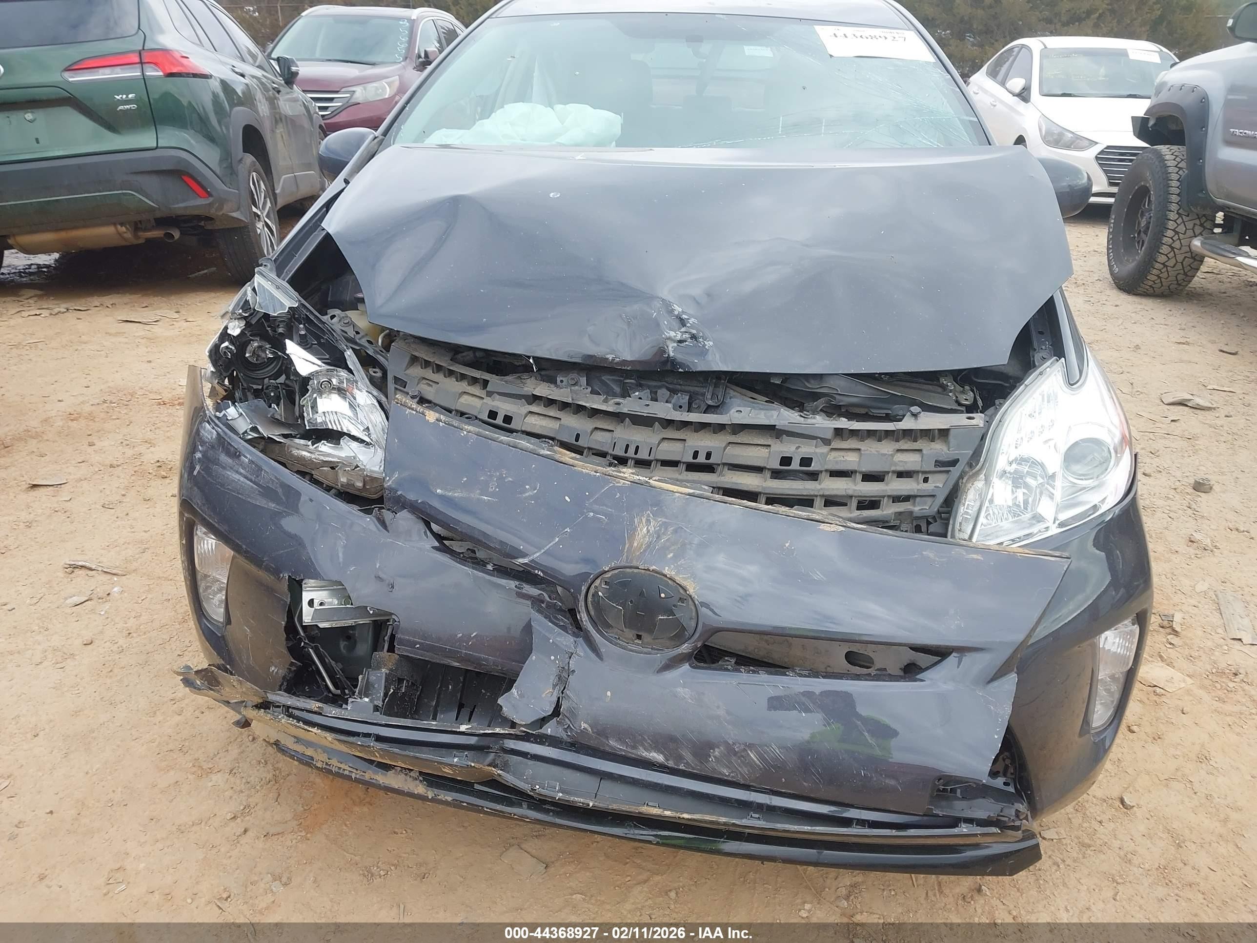 2015 Toyota Prius Two Серый vin: JTDKN3DU2F0396921