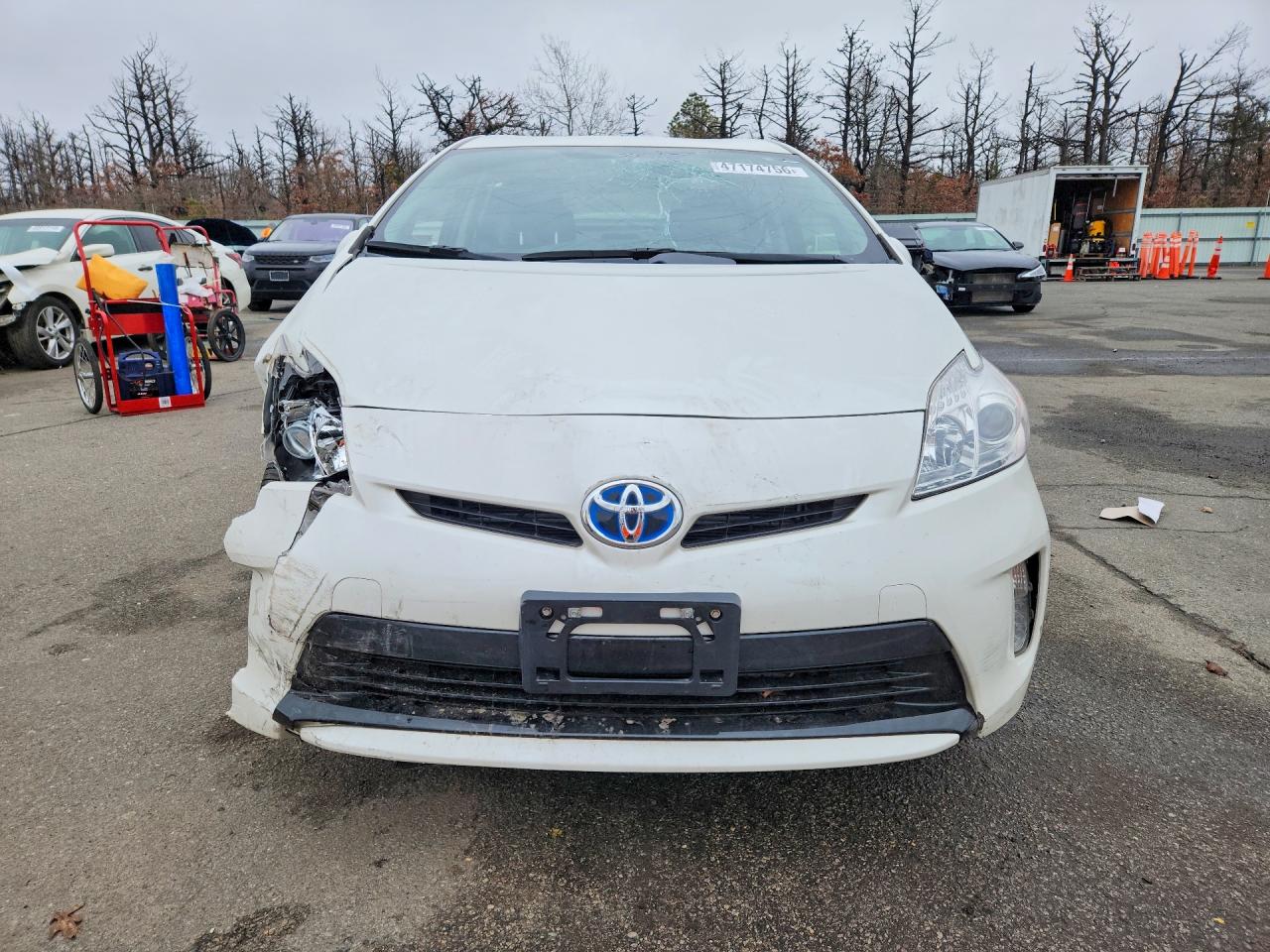 2015 Toyota Prius Persona Series White vin: JTDKN3DU2F0419694