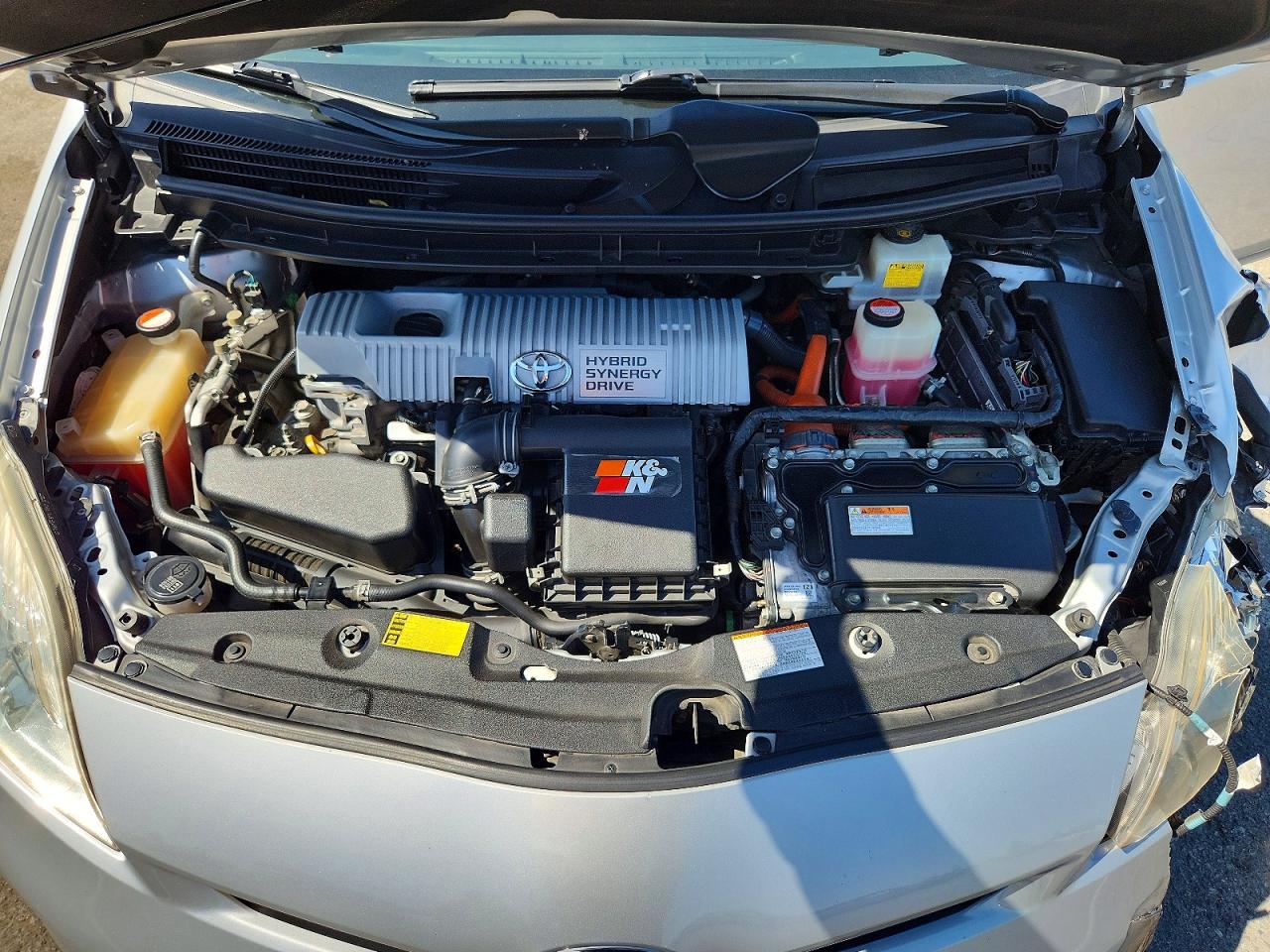 2015 Toyota Prius Two Silver vin: JTDKN3DU2F0420148