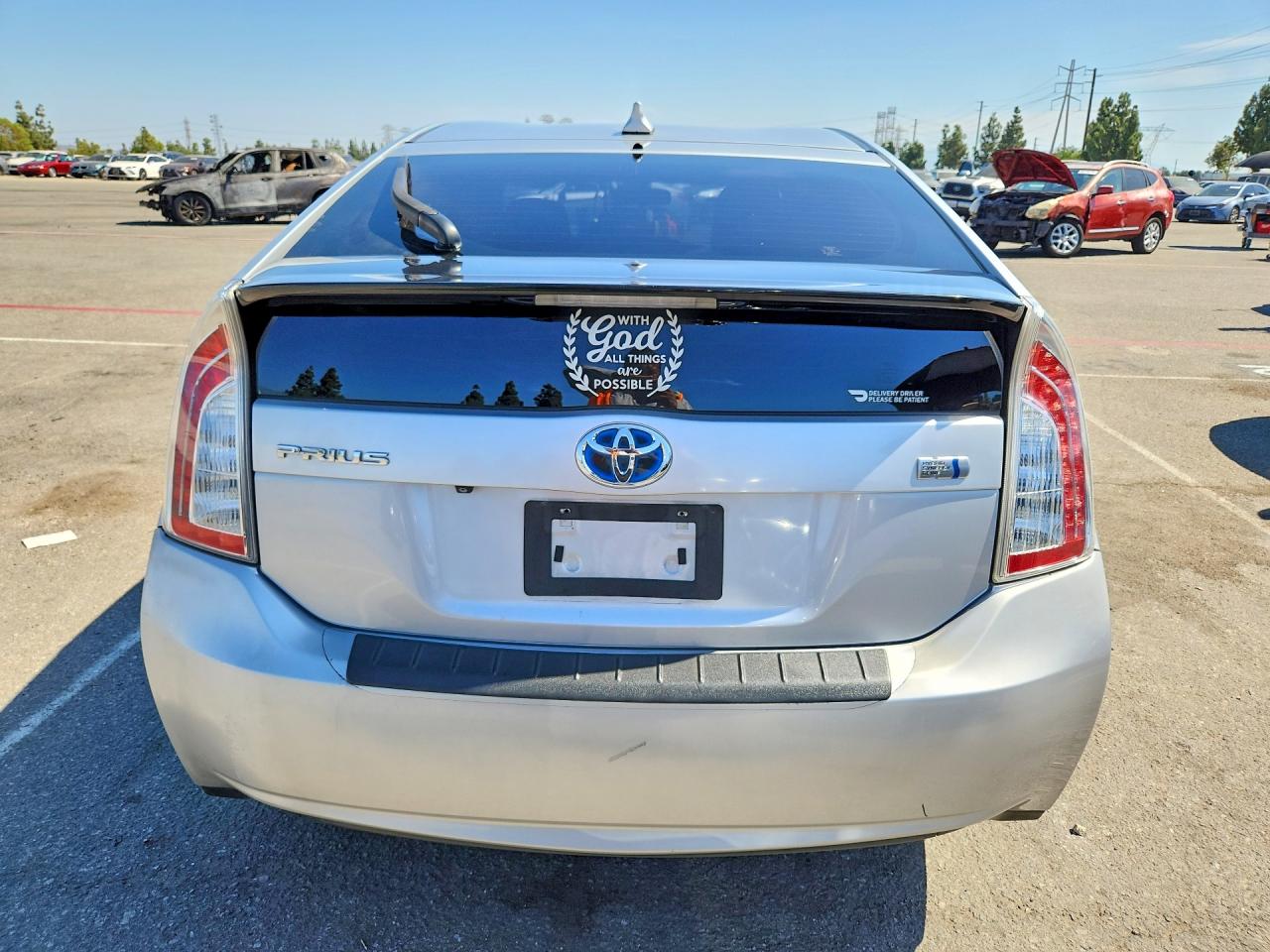 2015 Toyota Prius Two Silver vin: JTDKN3DU2F0420148