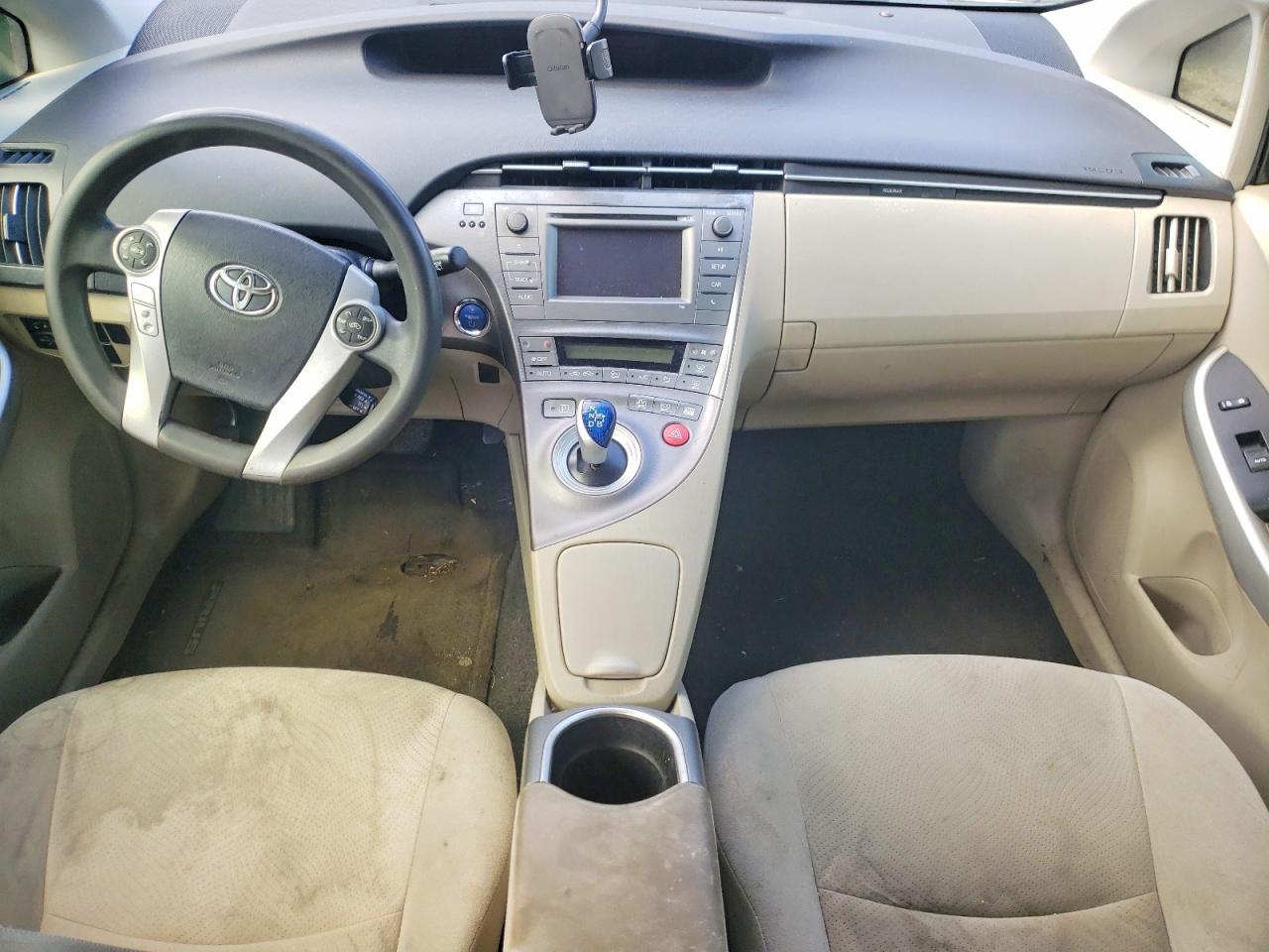 2015 Toyota Prius Two White vin: JTDKN3DU2F0436396