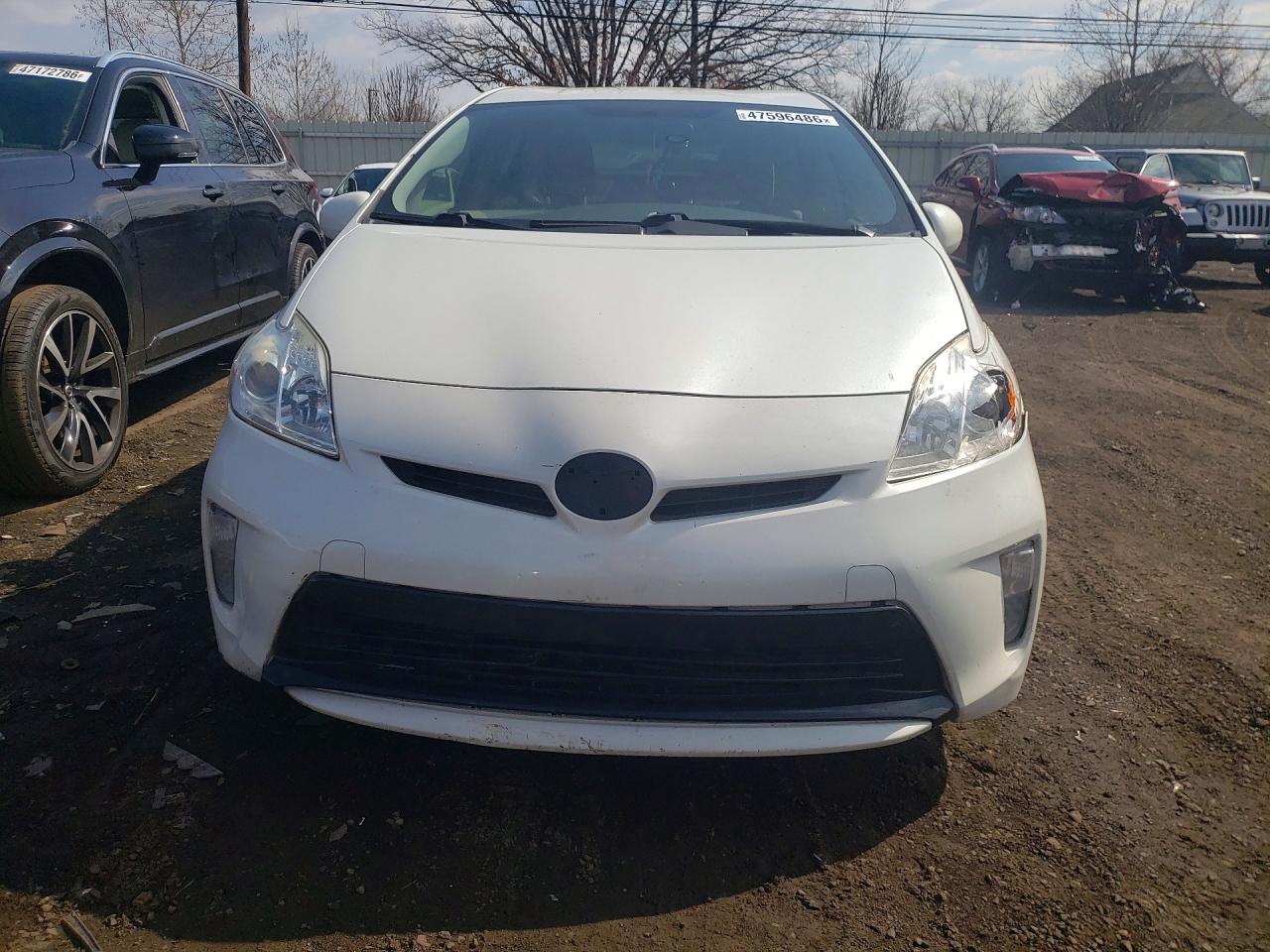 2015 Toyota Prius Two White vin: JTDKN3DU2F0436396