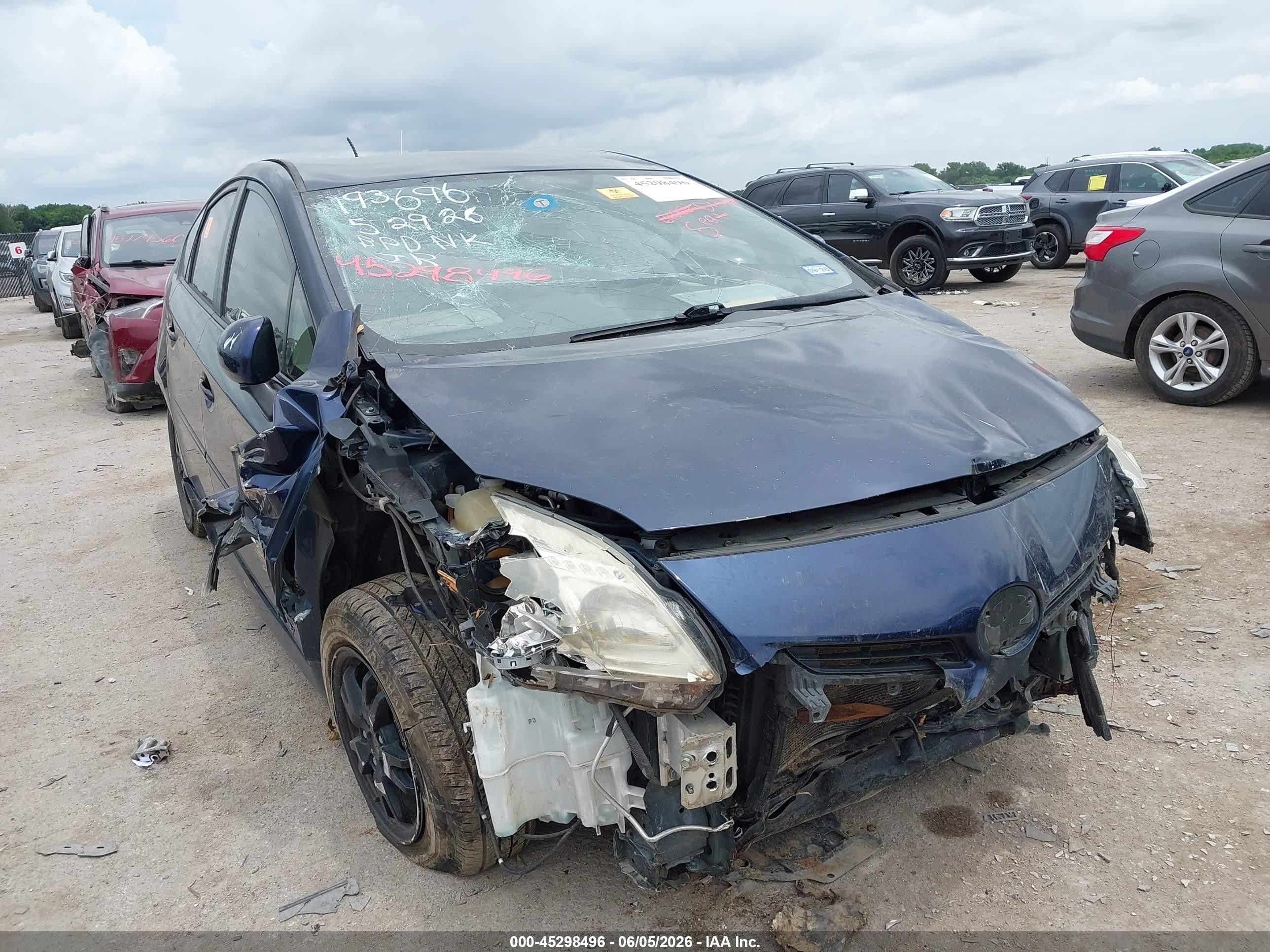 2015 Toyota Prius Two Blue vin: JTDKN3DU2F0445034