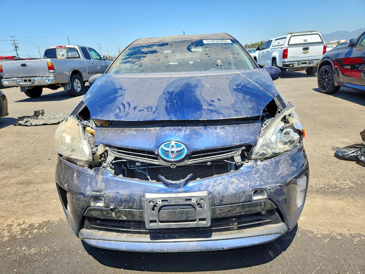 2015 Toyota Prius Three Blue vin: JTDKN3DU2F0448239