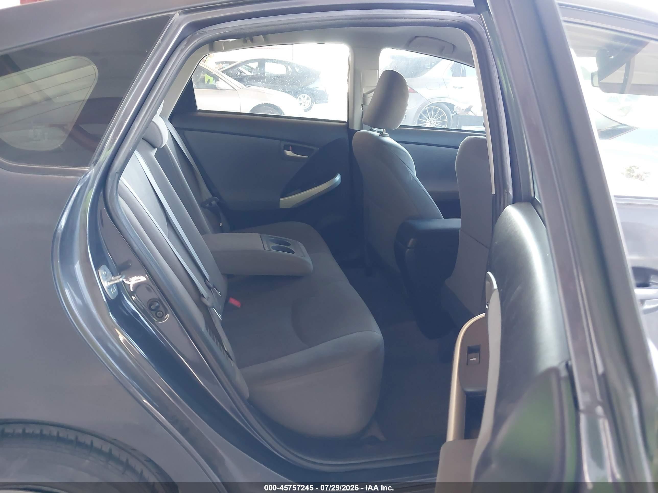 2015 Toyota Prius Two Black vin: JTDKN3DU2F0455305