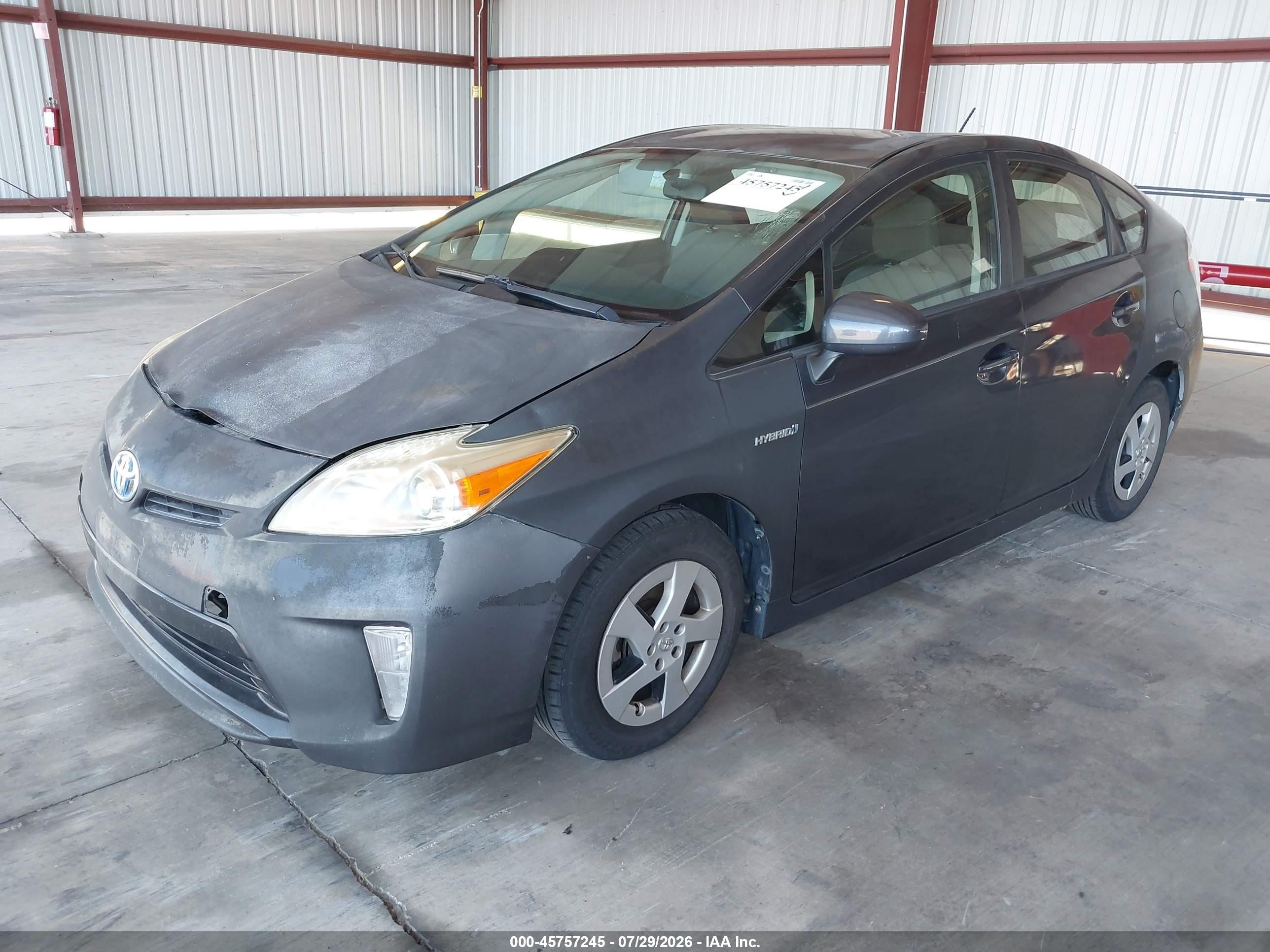2015 Toyota Prius Two Black vin: JTDKN3DU2F0455305