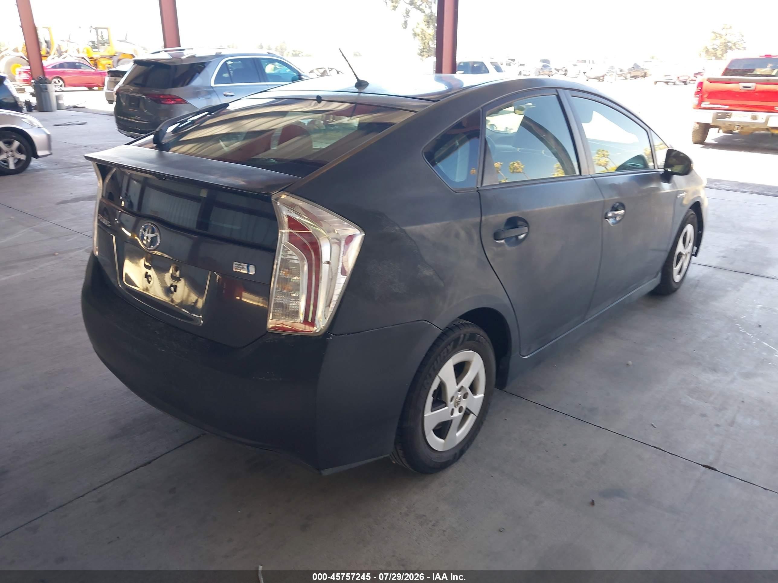 2015 Toyota Prius Two Black vin: JTDKN3DU2F0455305