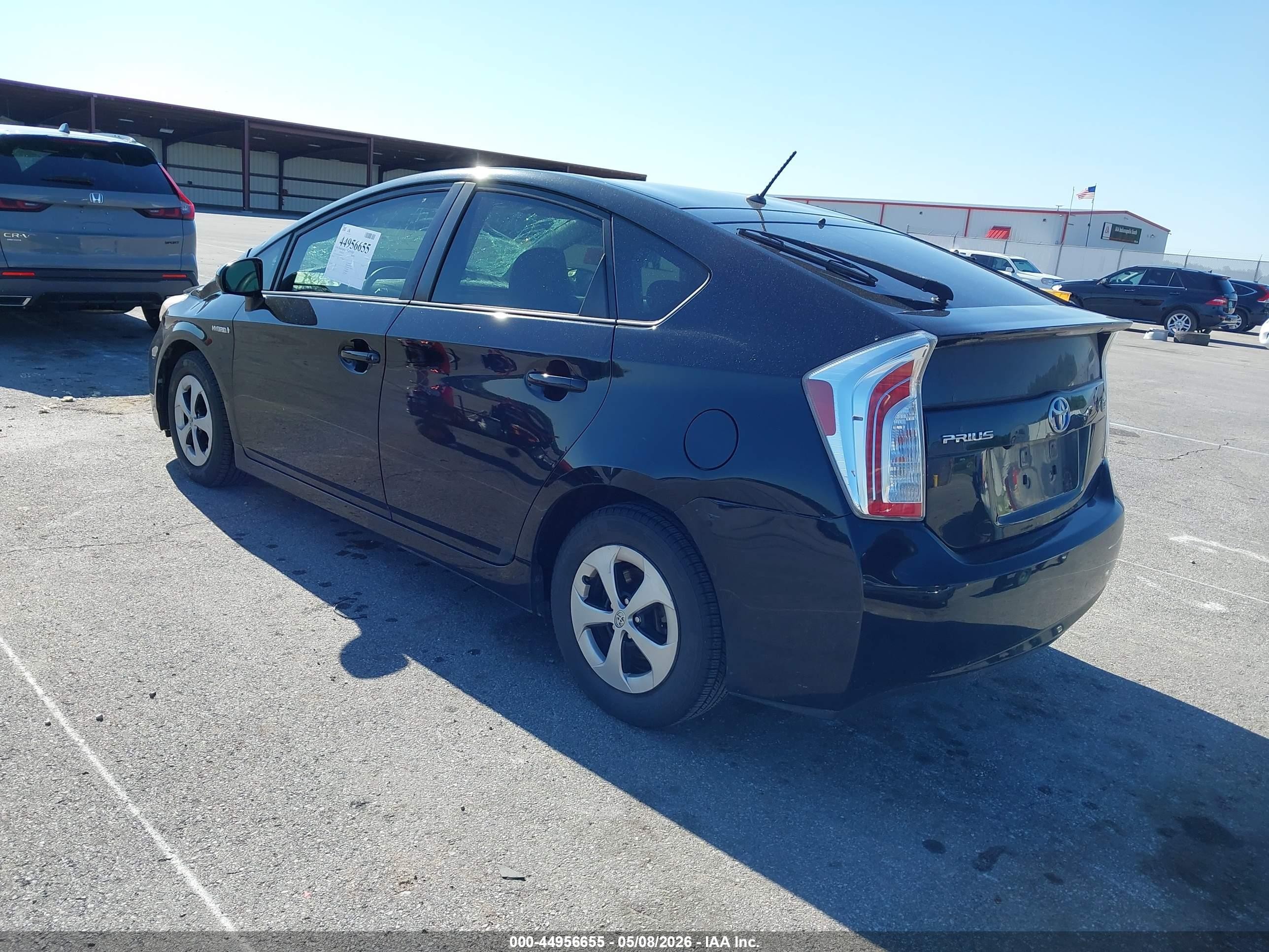 2015 Toyota Prius Two Black vin: JTDKN3DU2F0464666