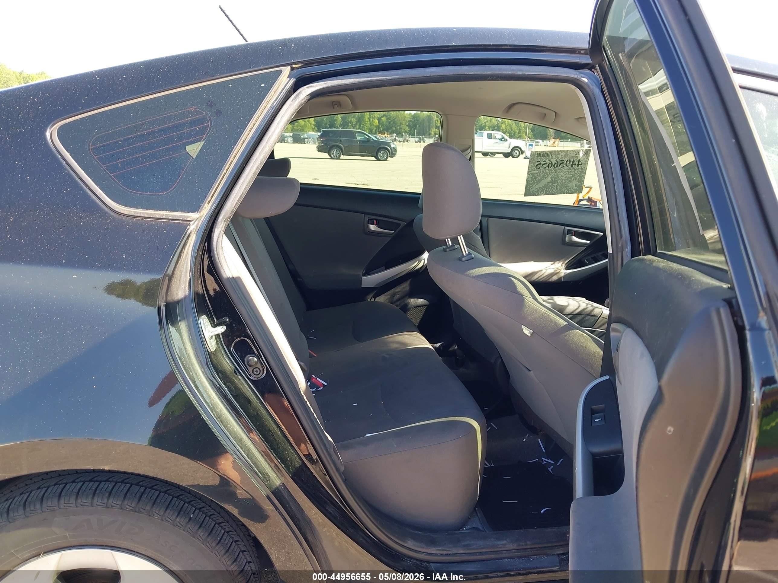 2015 Toyota Prius Two Black vin: JTDKN3DU2F0464666