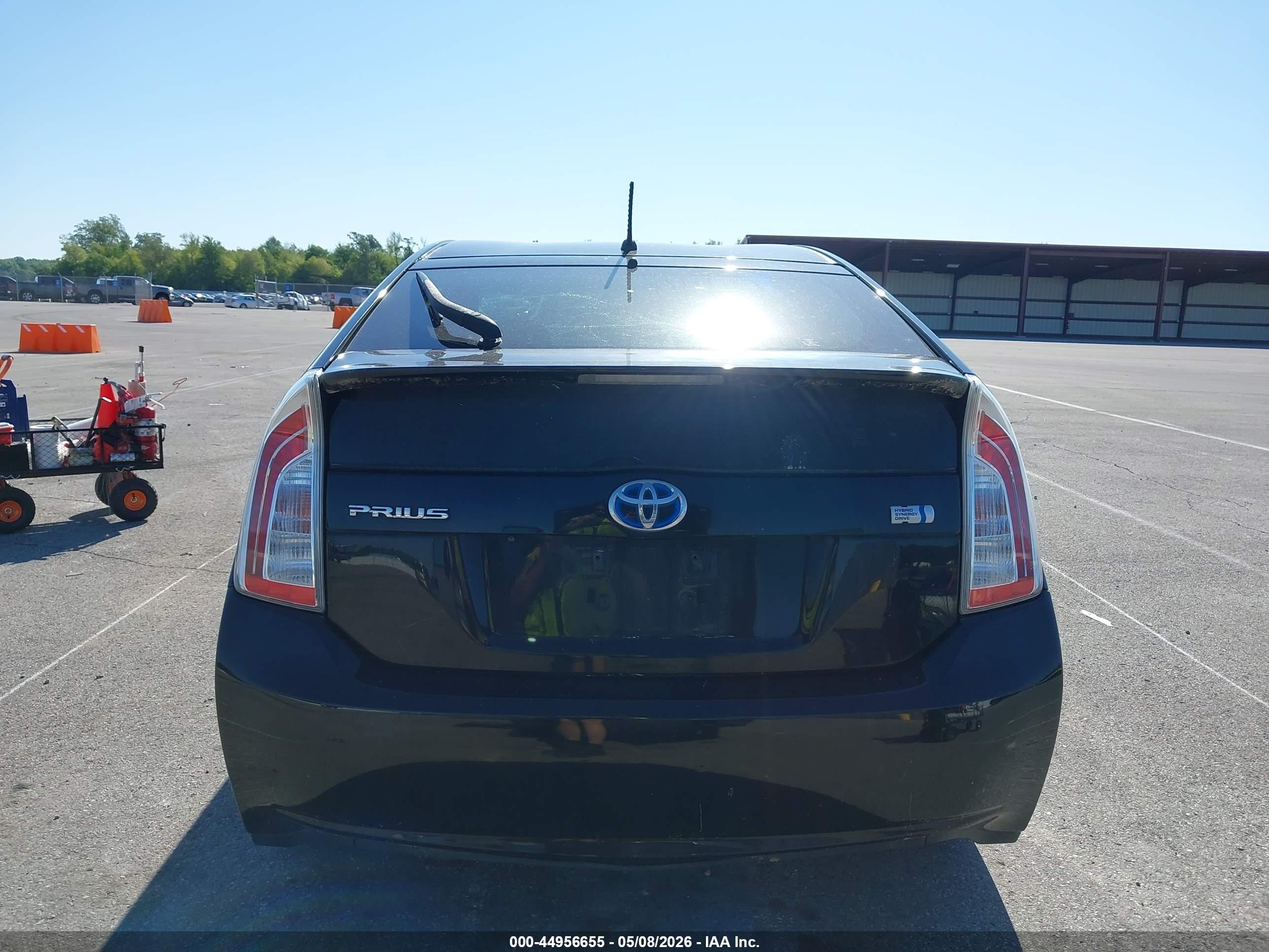 2015 Toyota Prius Two Black vin: JTDKN3DU2F0464666