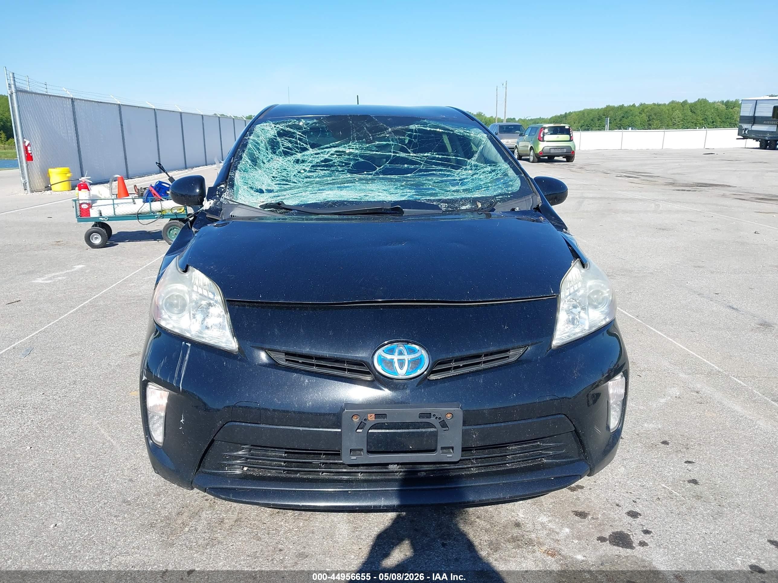 2015 Toyota Prius Two Black vin: JTDKN3DU2F0464666
