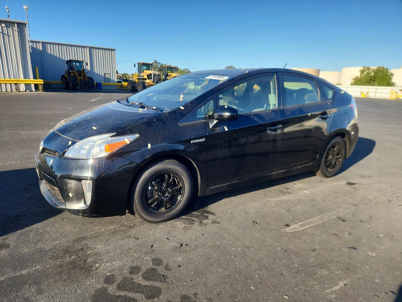 2015 Toyota Prius Two Черный vin: JTDKN3DU2F0467924