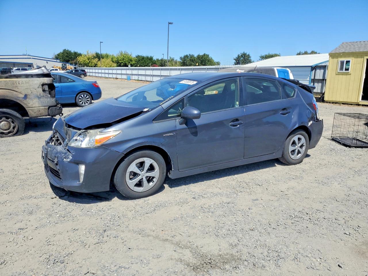 2015 Toyota Prius Two Серый vin: JTDKN3DU2F0470161