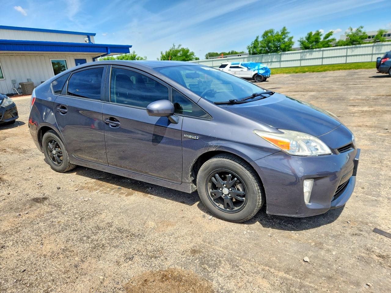 2015 Toyota Prius Two Gray vin: JTDKN3DU2F0474436