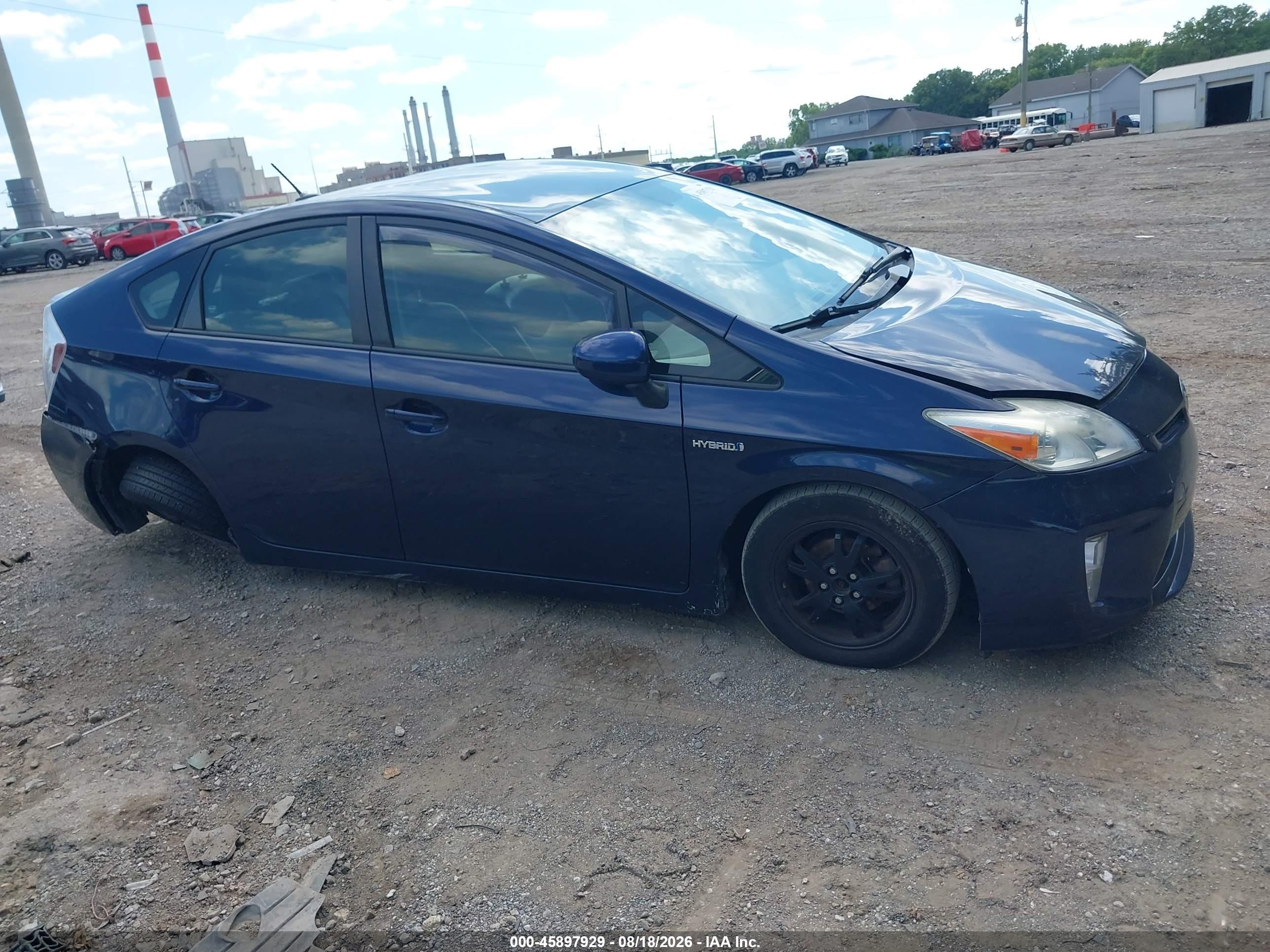 2015 Toyota Prius Four Blue vin: JTDKN3DU2F0477899