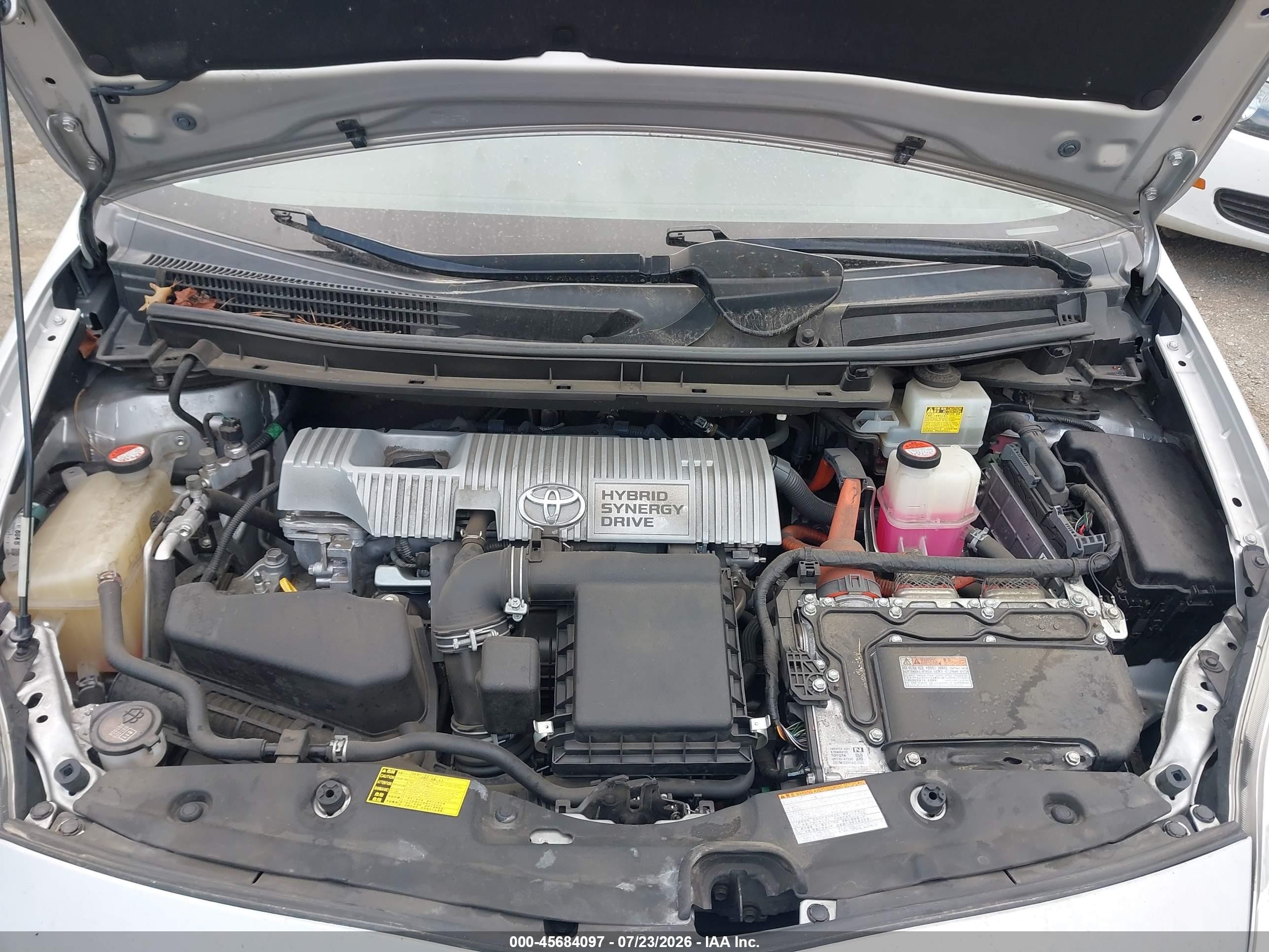 2015 Toyota Prius Four Silver vin: JTDKN3DU2F1894837