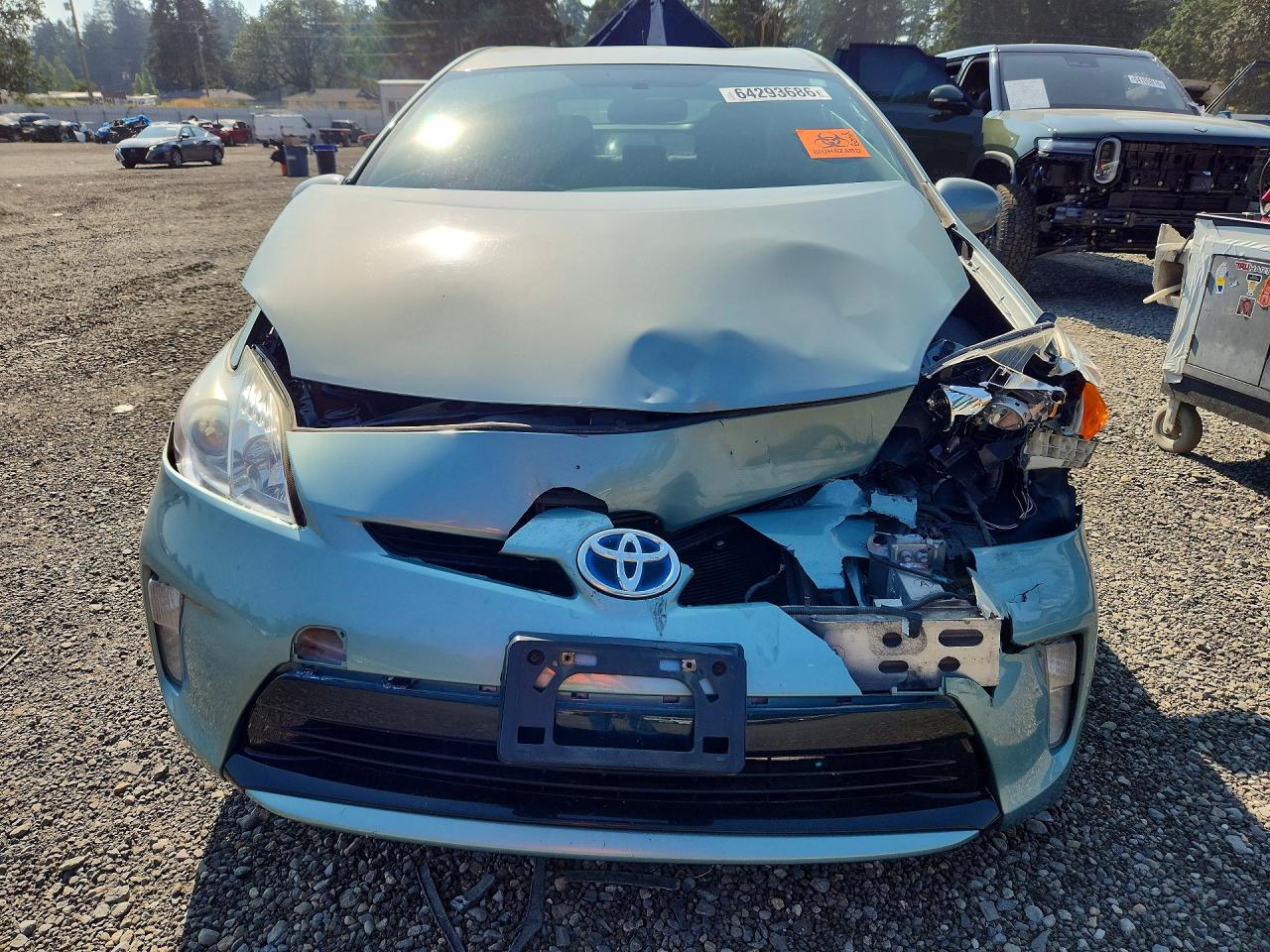 2015 Toyota Prius Two Blue vin: JTDKN3DU2F1914830