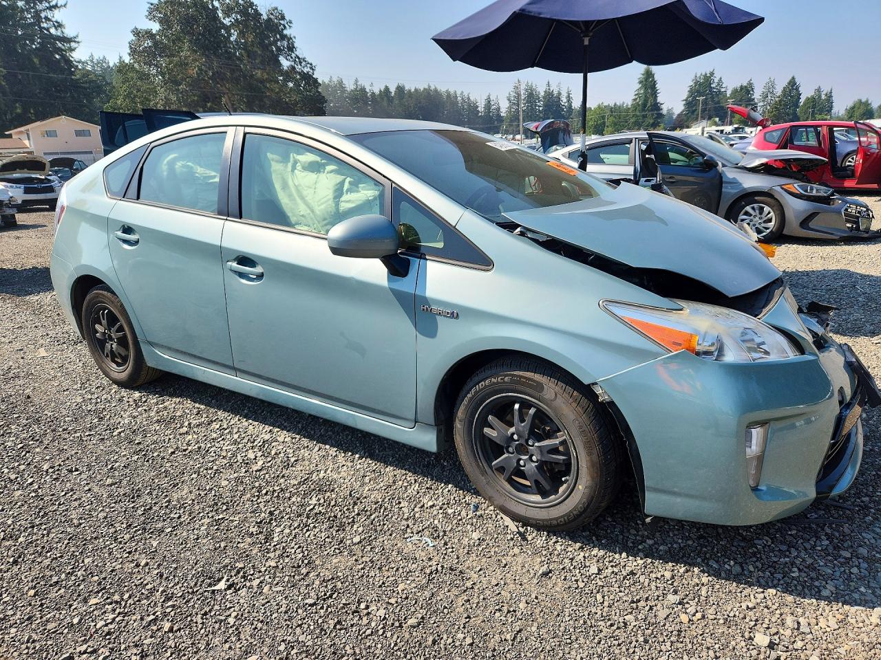 2015 Toyota Prius Two Blue vin: JTDKN3DU2F1914830