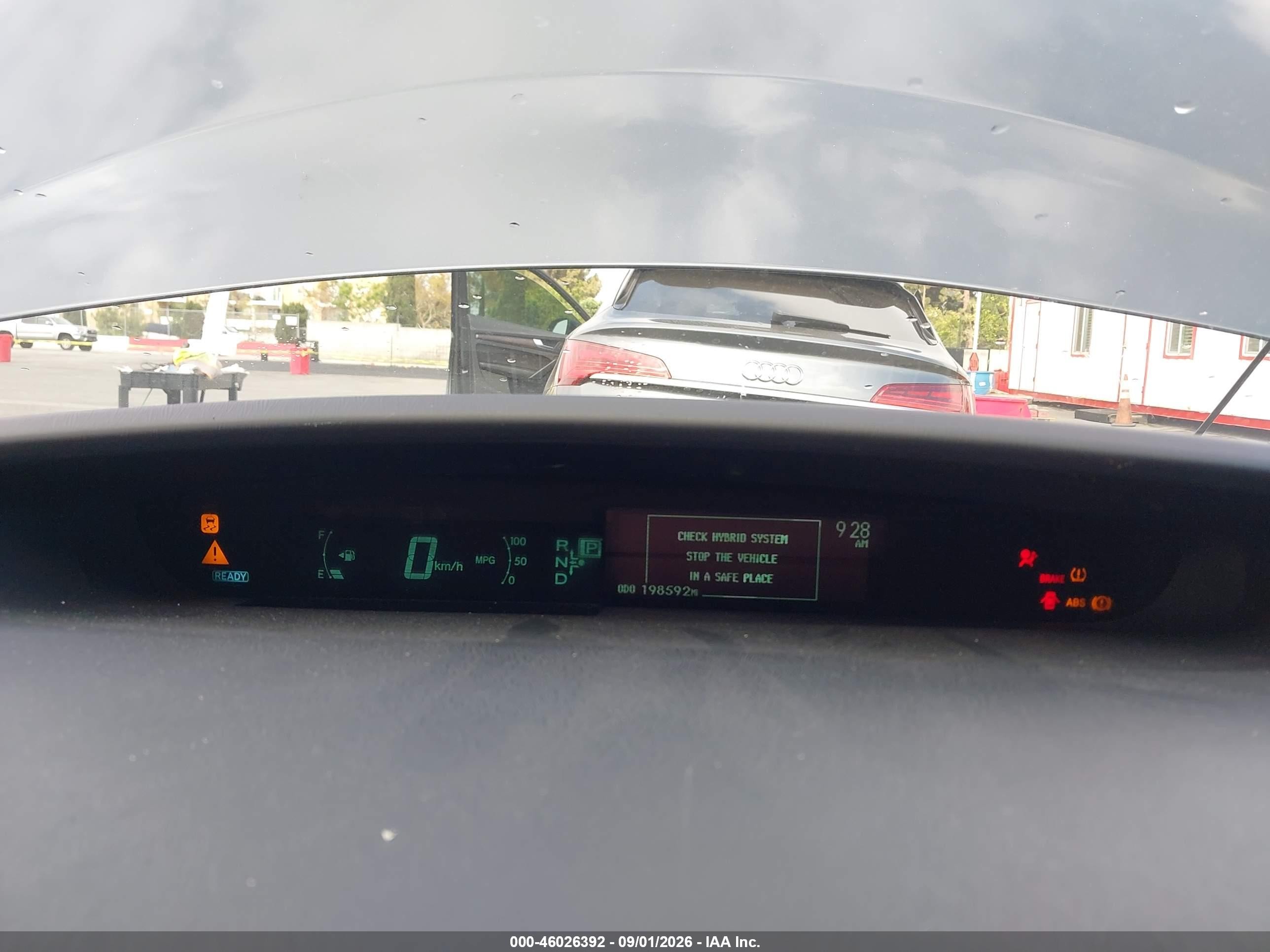 2015 Toyota Prius Three Gray vin: JTDKN3DU2F1935693