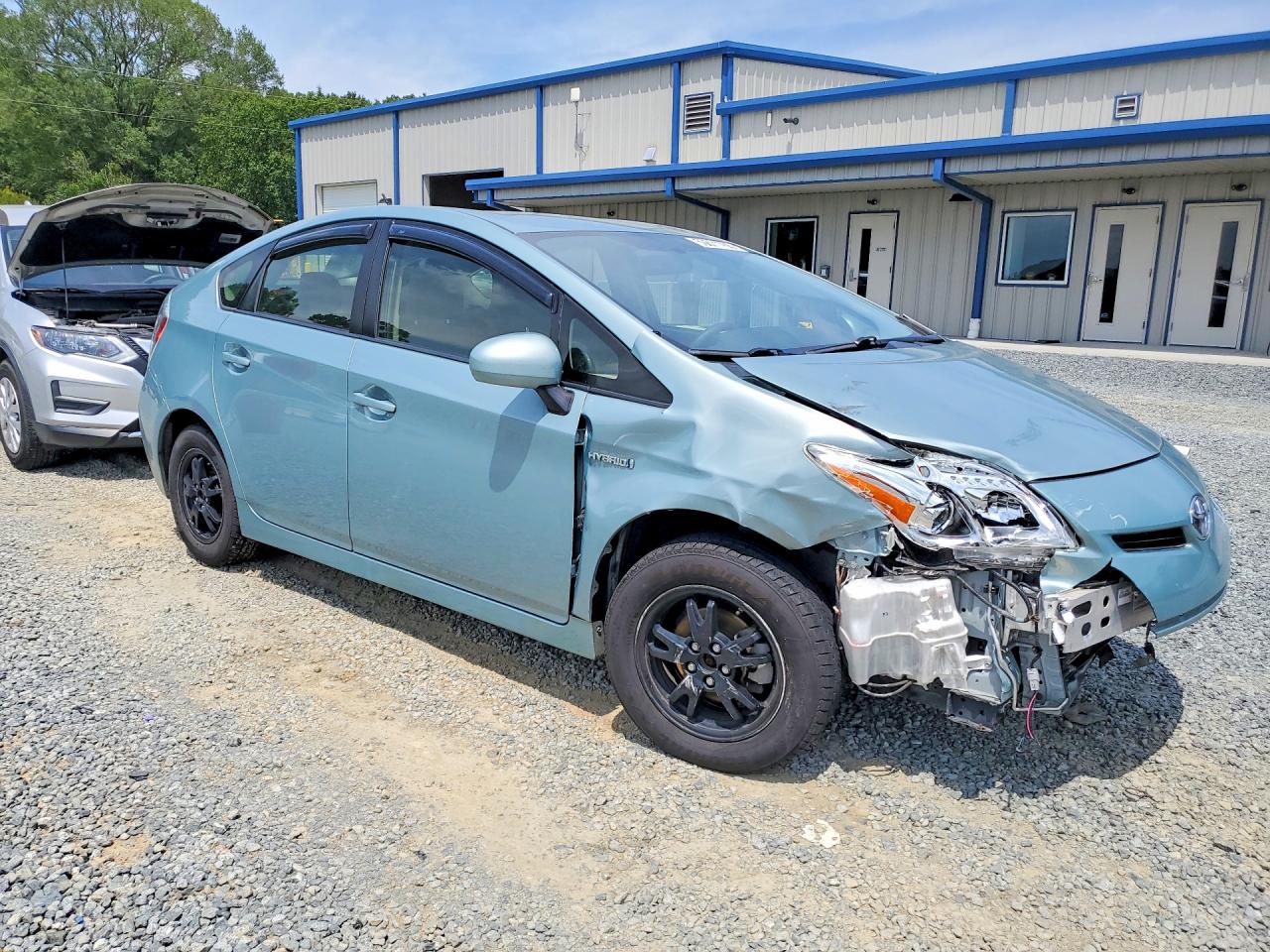 2015 Toyota Prius Two Бирюзовый vin: JTDKN3DU2F1992685