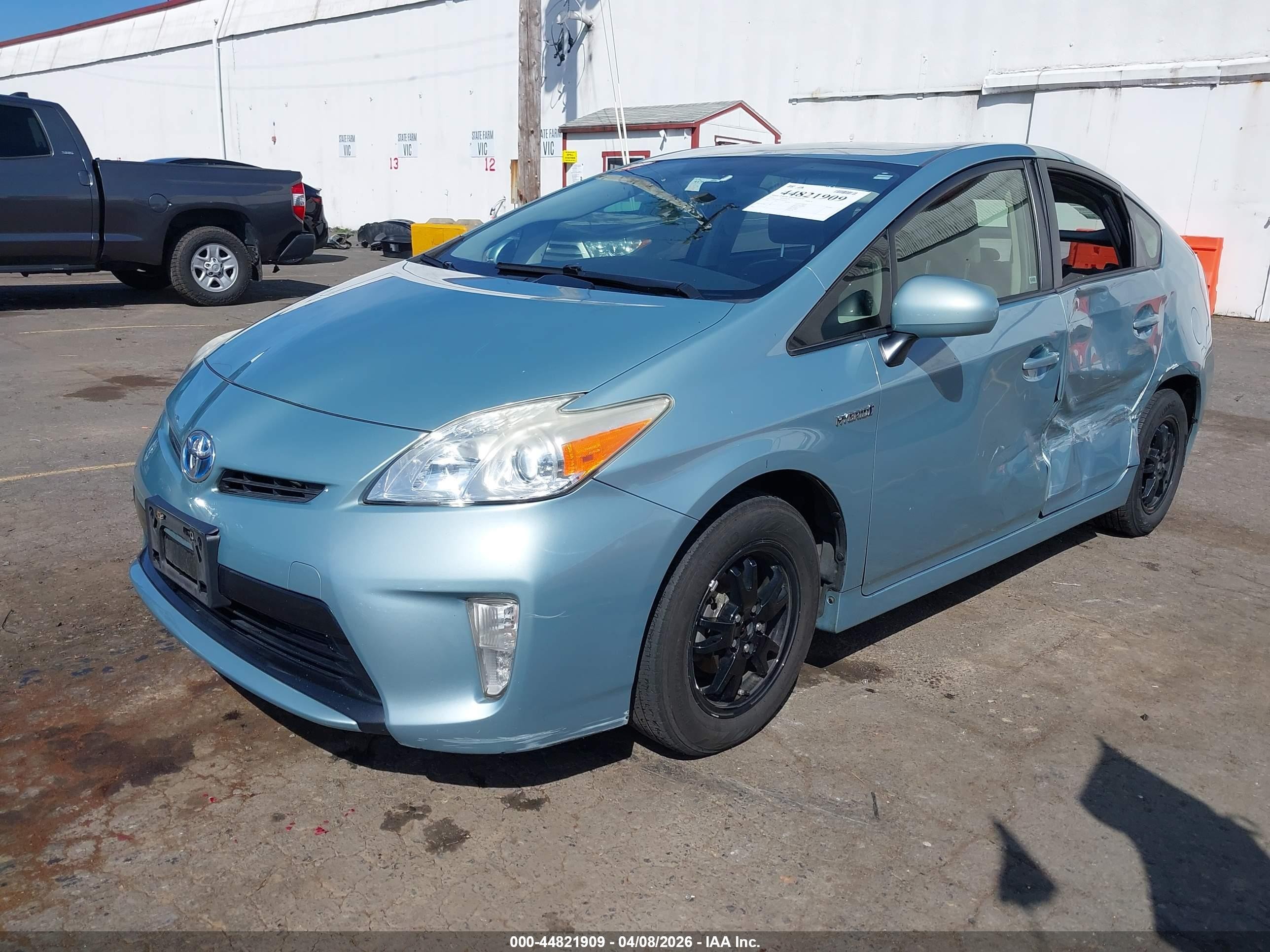 2015 Toyota Prius Two Teal vin: JTDKN3DU2F2003357
