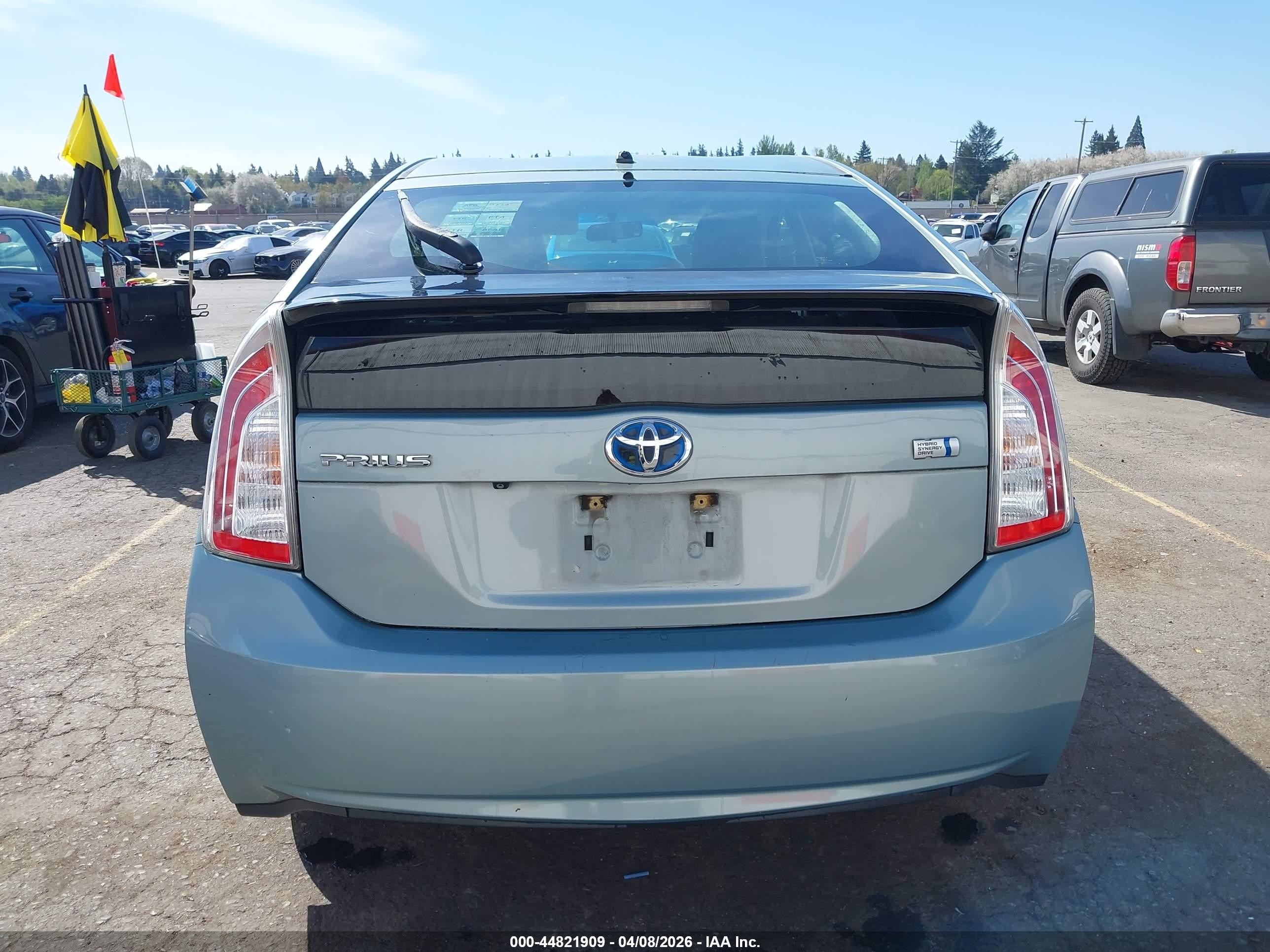 2015 Toyota Prius Two Teal vin: JTDKN3DU2F2003357