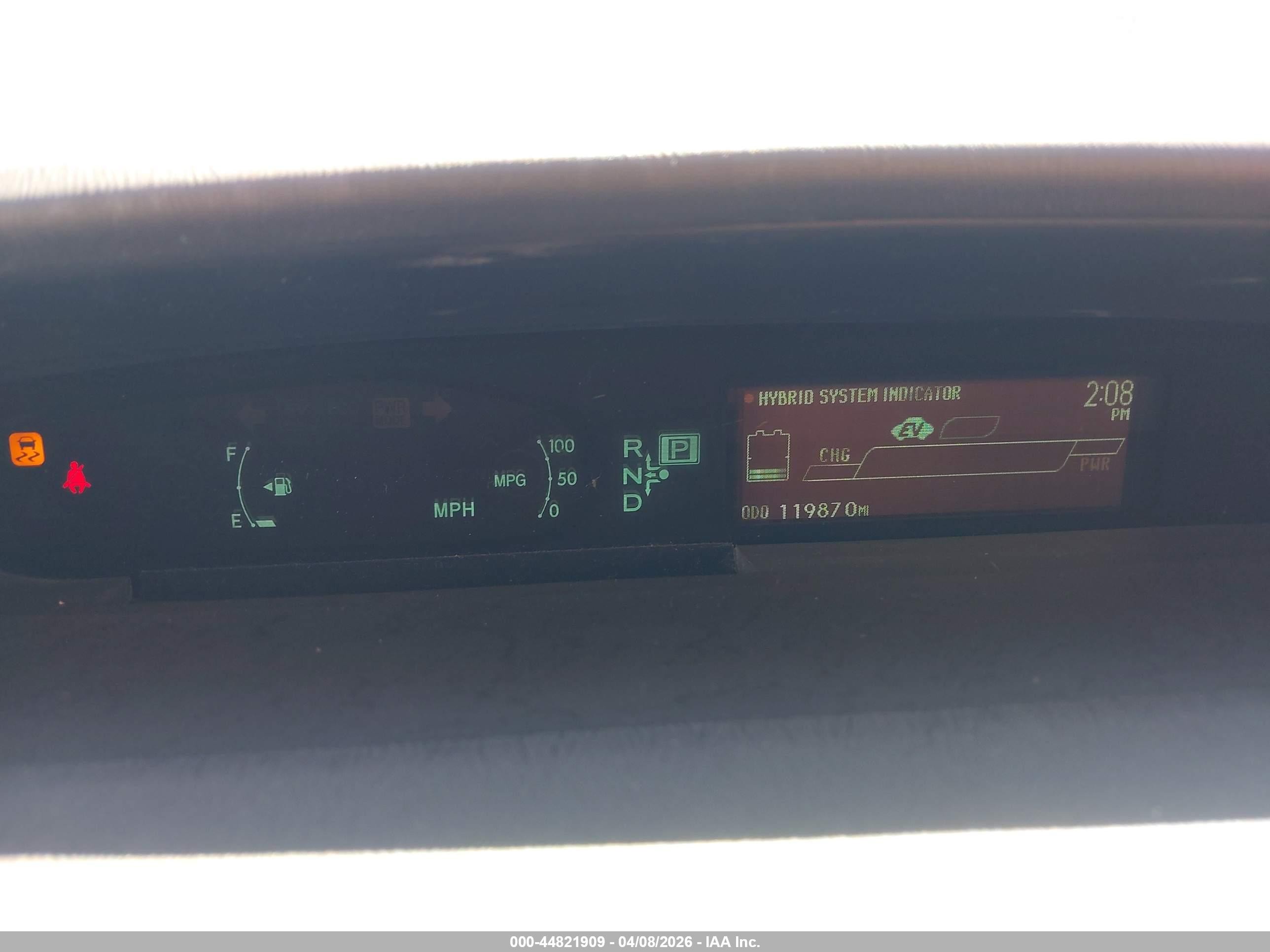 2015 Toyota Prius Two Teal vin: JTDKN3DU2F2003357