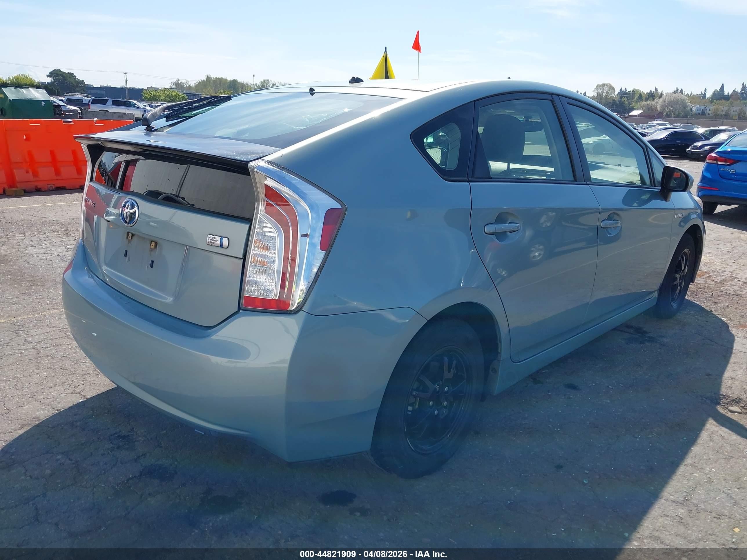 2015 Toyota Prius Two Teal vin: JTDKN3DU2F2003357
