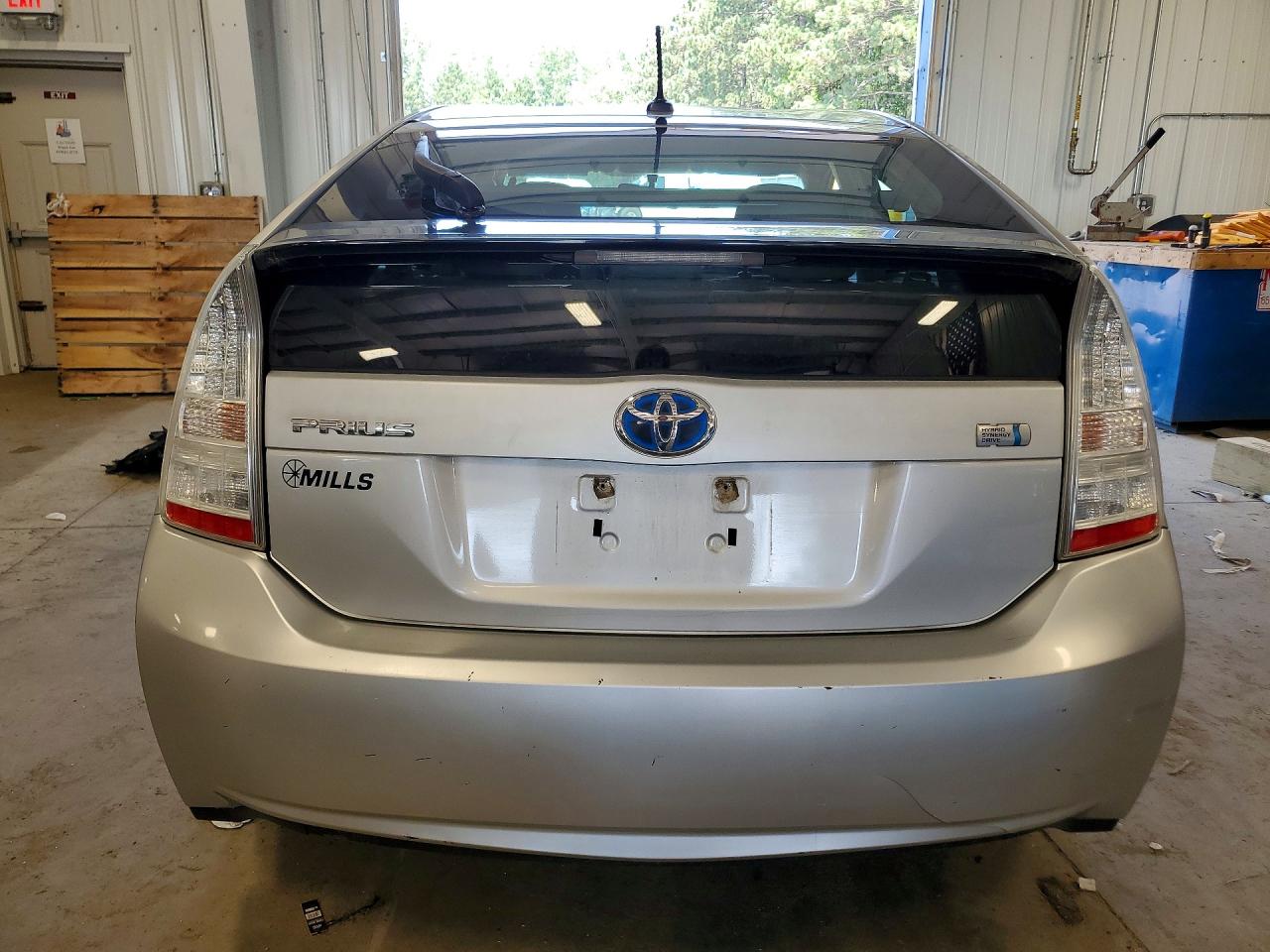 2010 Toyota Prius Ii Silver vin: JTDKN3DU3A0024075