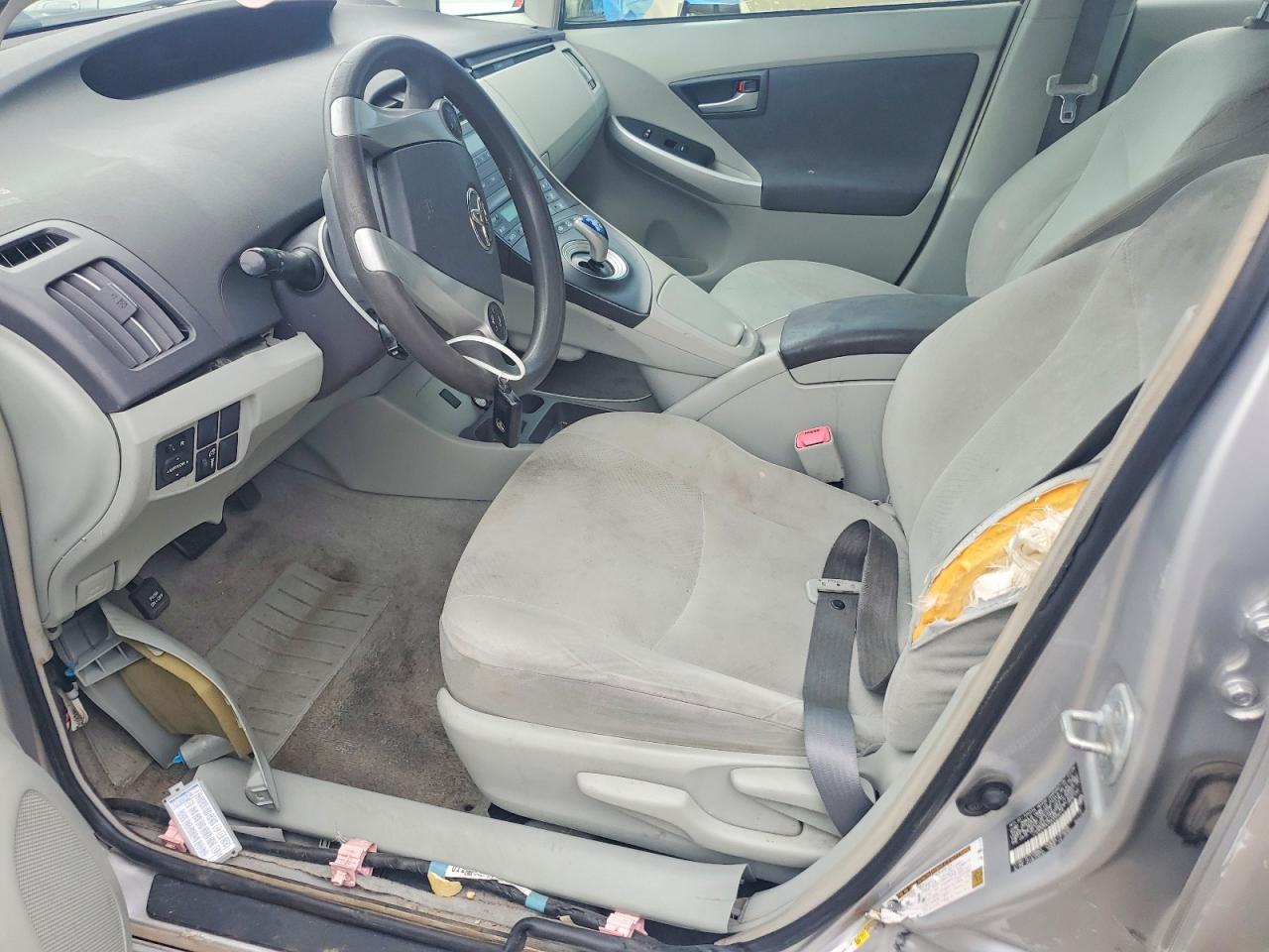 2010 Toyota Prius Ii Silver vin: JTDKN3DU3A0024075