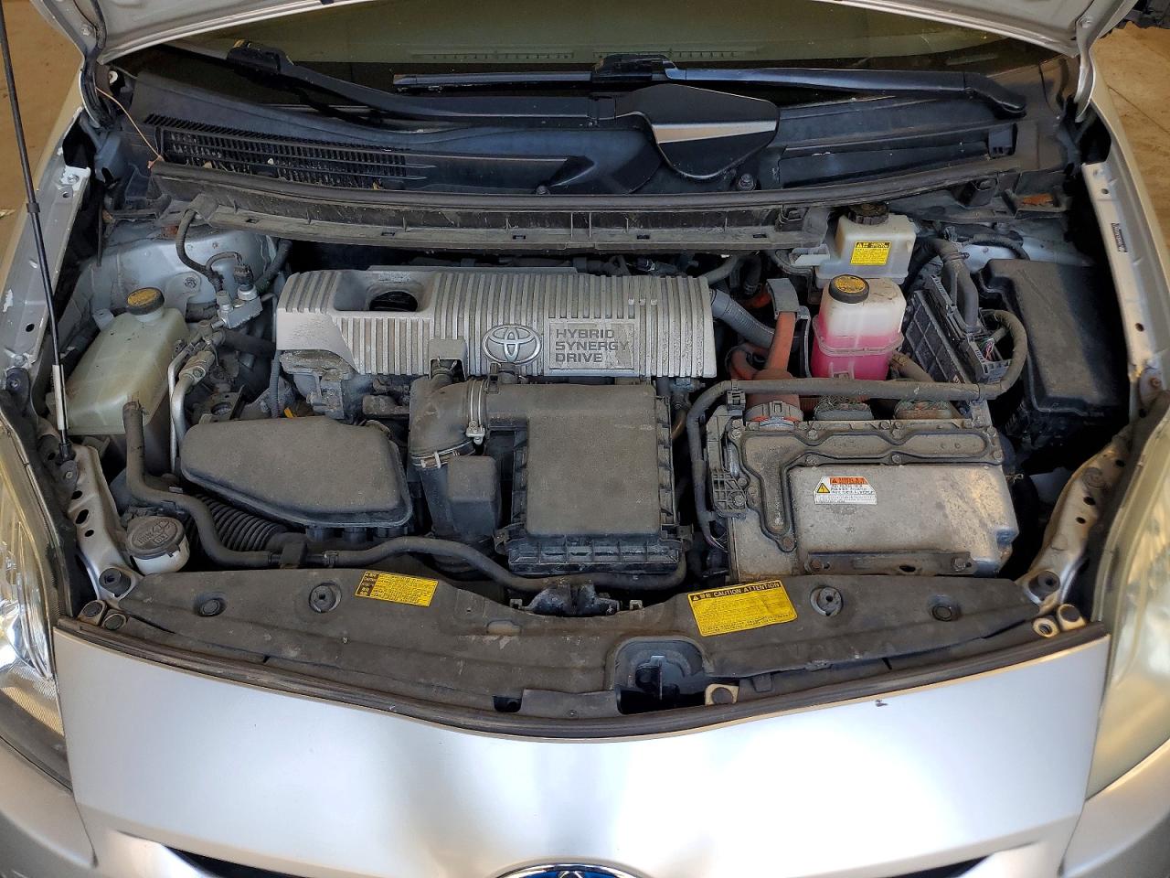 2010 Toyota Prius Ii Silver vin: JTDKN3DU3A0024075