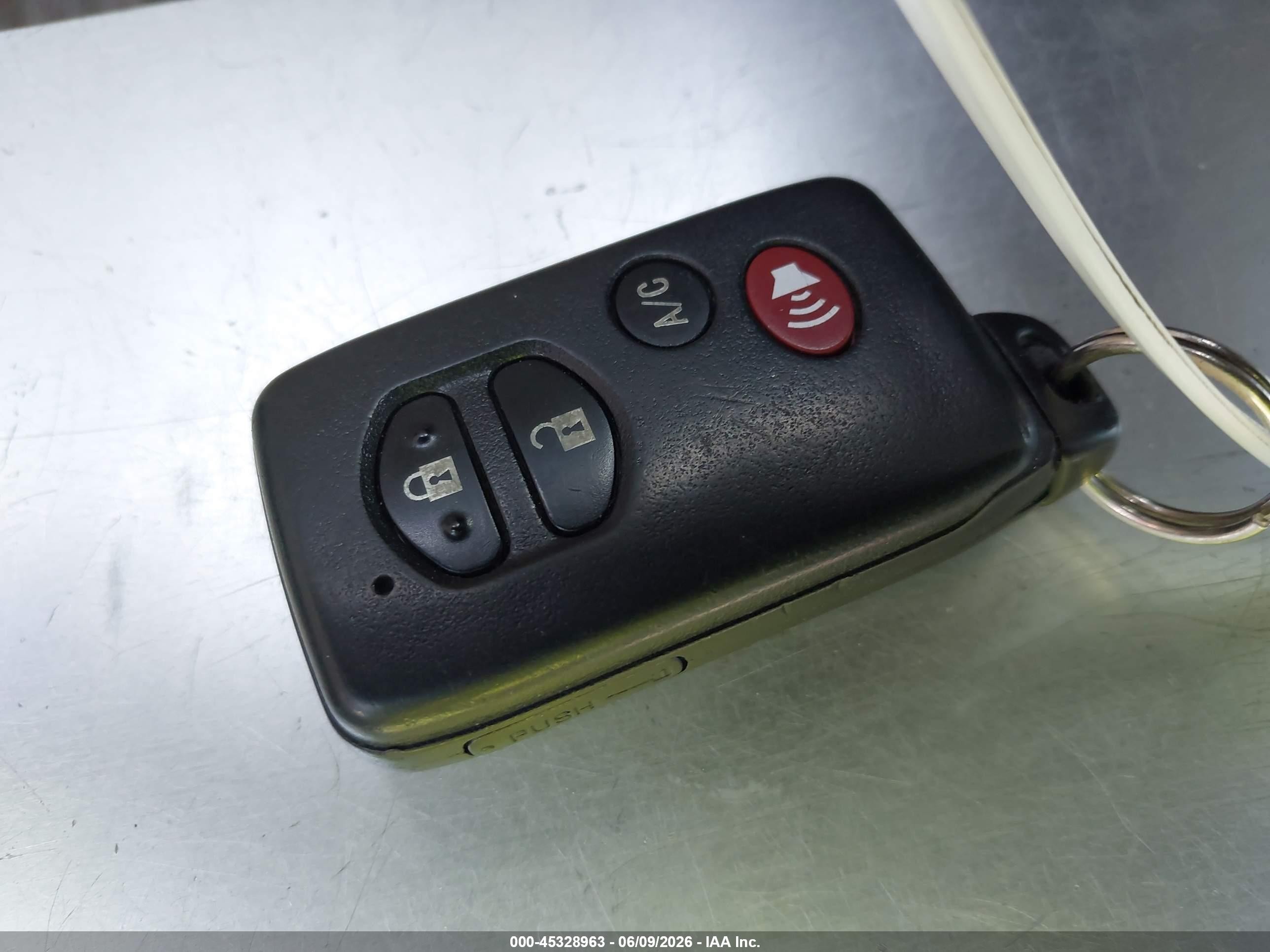2010 Toyota Prius Iv Black vin: JTDKN3DU3A0046576
