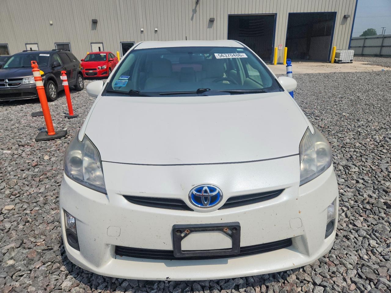 2010 Toyota Prius Iii White vin: JTDKN3DU3A0057982