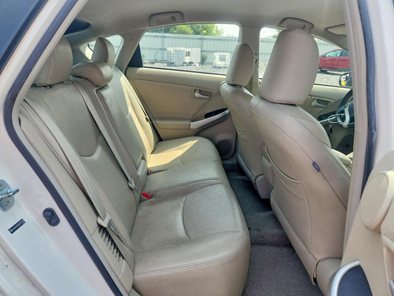 2010 Toyota Prius Iii White vin: JTDKN3DU3A0057982