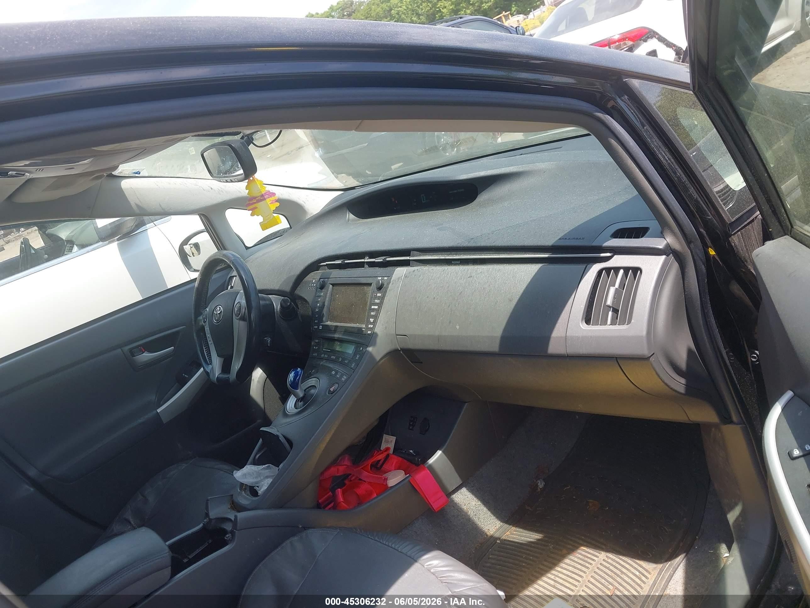2010 Toyota Prius V Gray vin: JTDKN3DU3A0060414