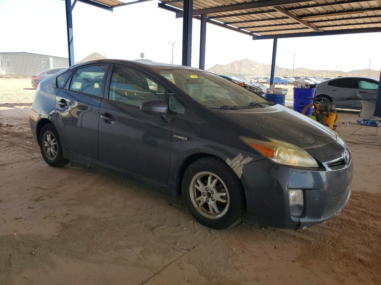 2010 Toyota Prius Ii Серый vin: JTDKN3DU3A0080906