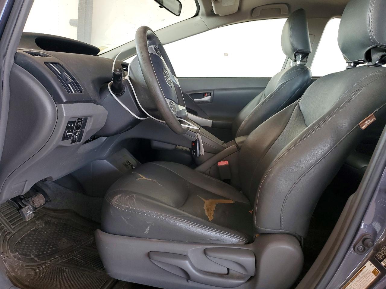 2010 Toyota Prius Ii Серый vin: JTDKN3DU3A0080906