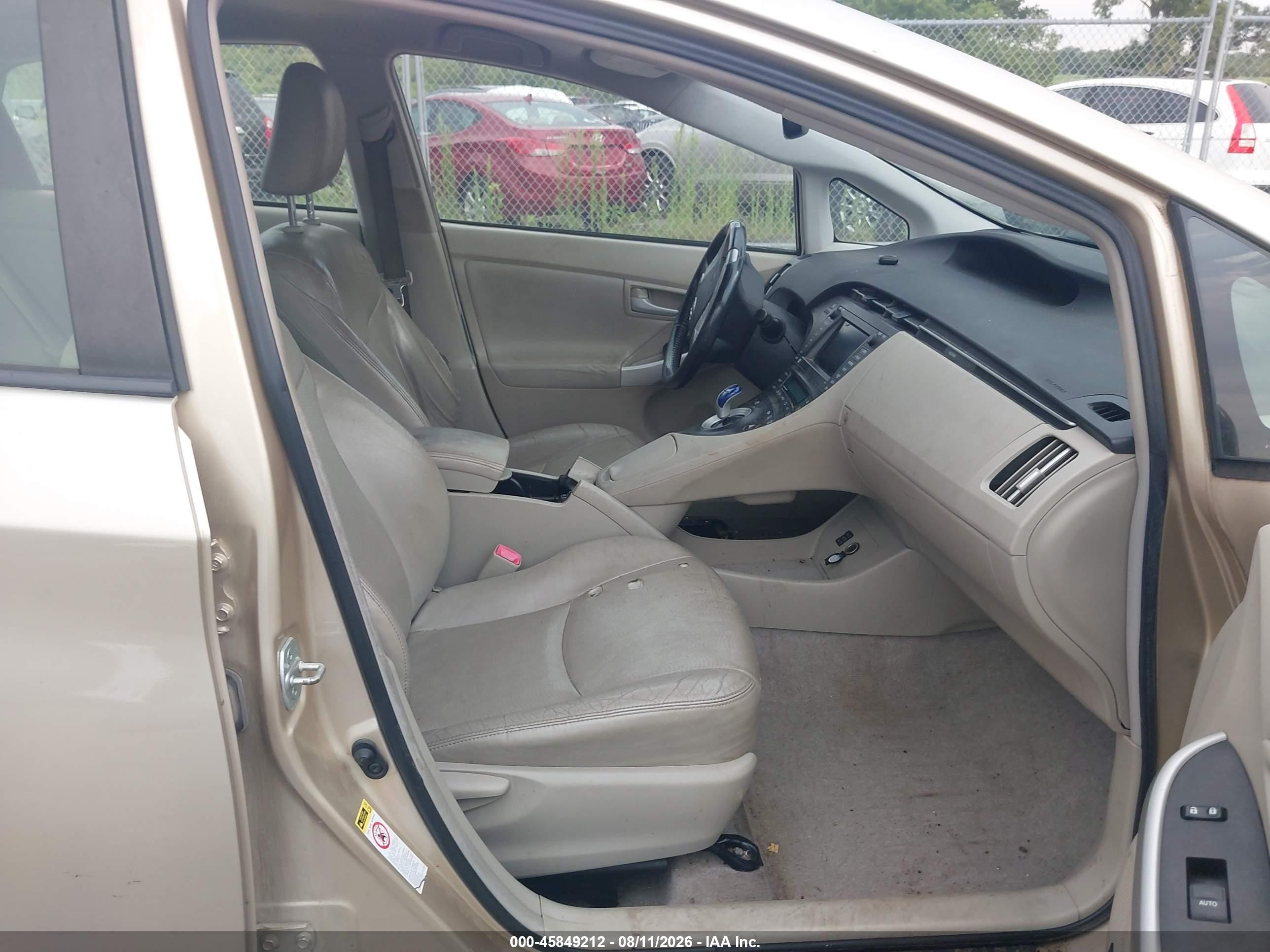 2010 Toyota Prius Iv Beige vin: JTDKN3DU3A0084342