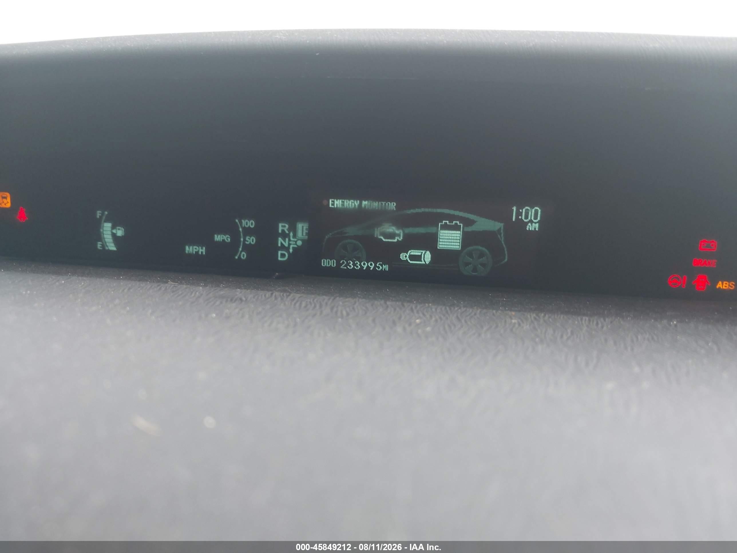 2010 Toyota Prius Iv Beige vin: JTDKN3DU3A0084342
