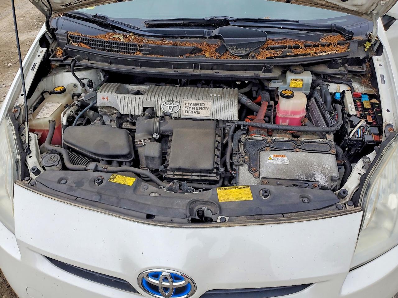 2010 Toyota Prius Iii White vin: JTDKN3DU3A0087631