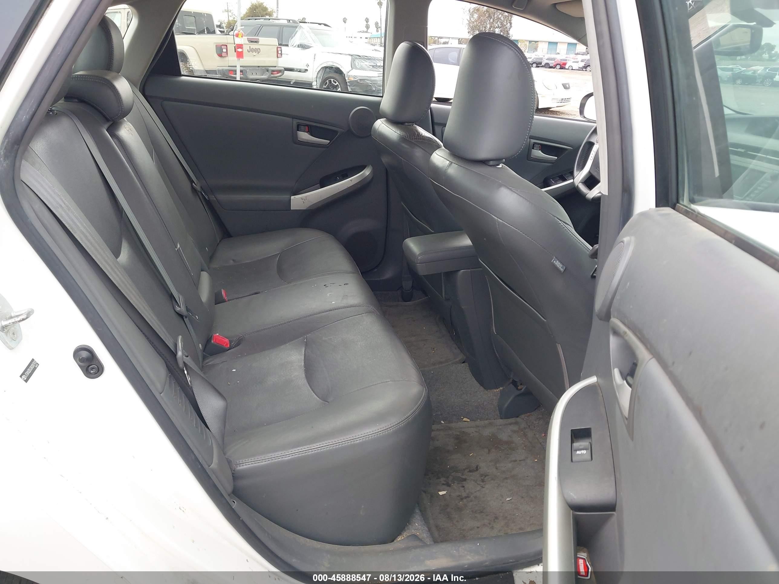 2010 Toyota Prius Iv Белый vin: JTDKN3DU3A0087970