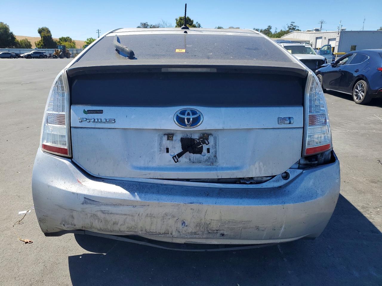 2010 Toyota Prius Ii Silver vin: JTDKN3DU3A0091646