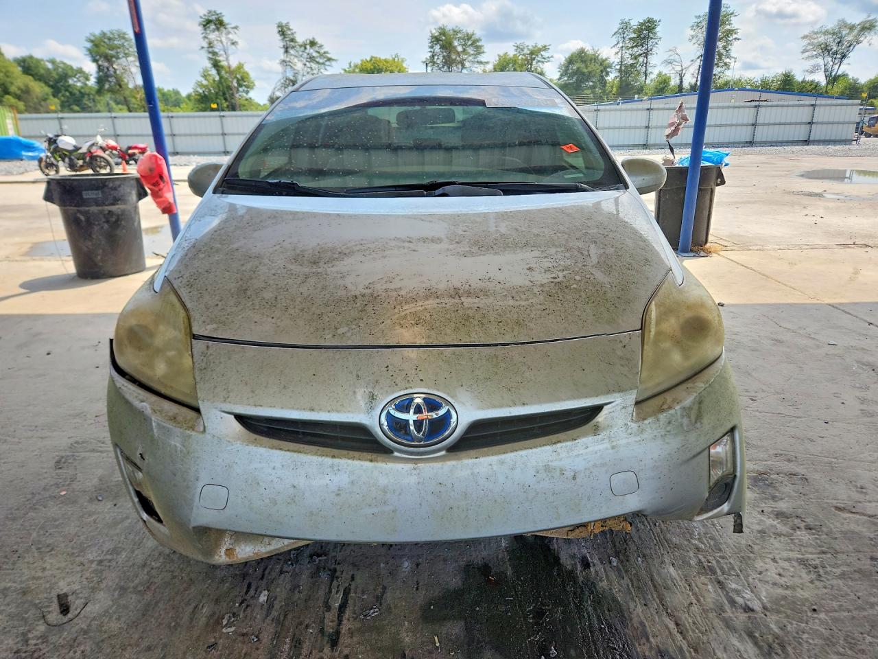 2010 Toyota Prius Ii Серебряный vin: JTDKN3DU3A0100698