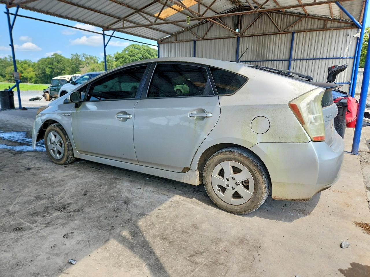 2010 Toyota Prius Ii Серебряный vin: JTDKN3DU3A0100698